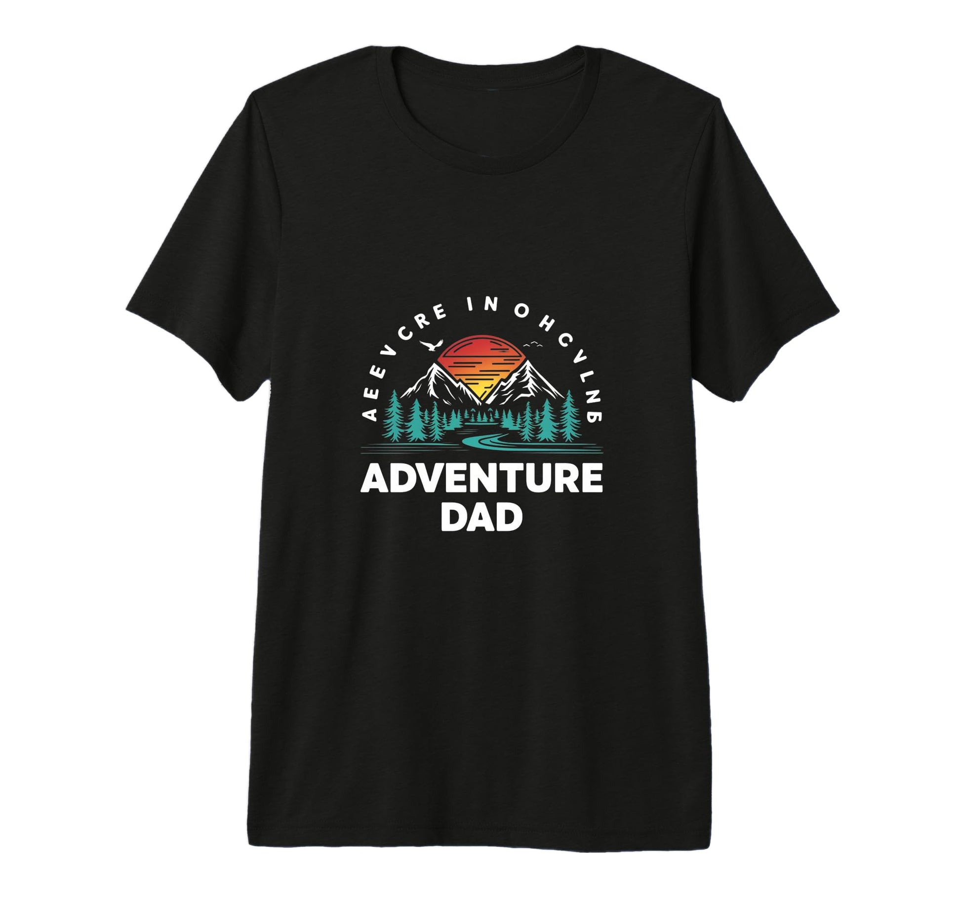Adventure Dad Hiking Father Tri Blend T-Shirt - Novelty Apparel Men Women - T-Shirt, Sweatshirt, Hoodie