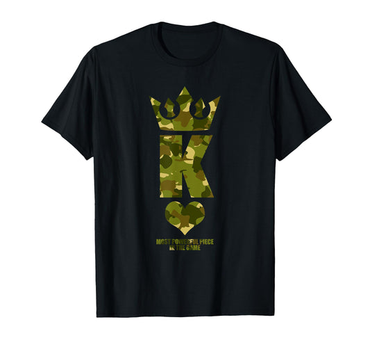 Black King Most Powerful Piece Game T-Shirt - Streetwear Style Unisex - T-Shirt, Sweatshirt, Hoodie