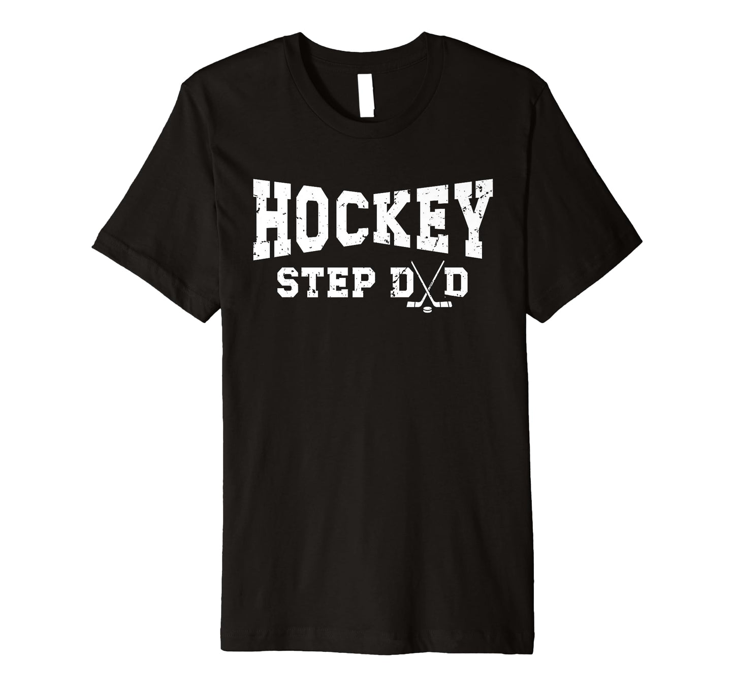 Mens Ice Hockey Step Dad Hockey Player T-Shirt - Streetwear Style Unisex - T-Shirt, Sweatshirt, Hoodie
