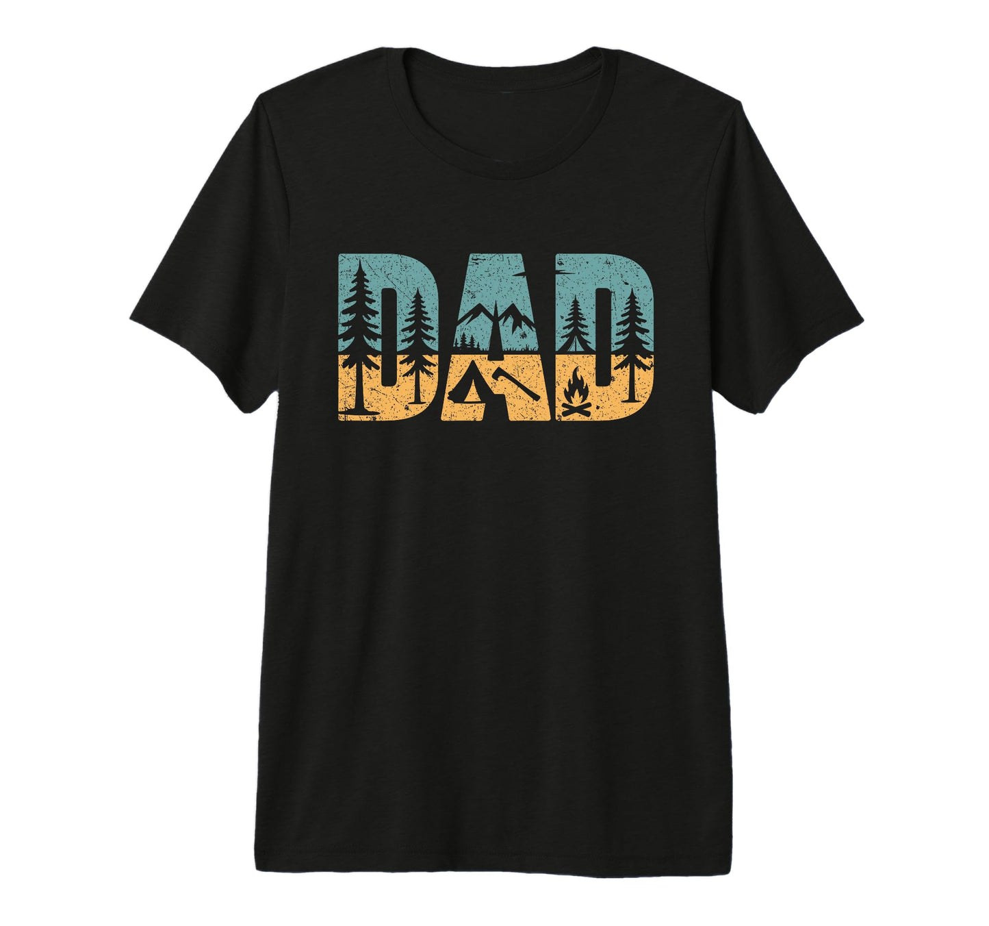 Mens Camping Dad Bushcraft Outdoor T-Shirt - Streetwear Style Men Women - T-Shirt, Sweatshirt, Hoodie