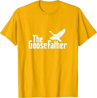 The Goosefather Goose Father Canada Geese Bird Watcher T-Shirt Unisex T-shirt, Sweatshirt, Hoodie, Long Sleeve Tee - T-Shirt, Sweatshirt, Hoodie