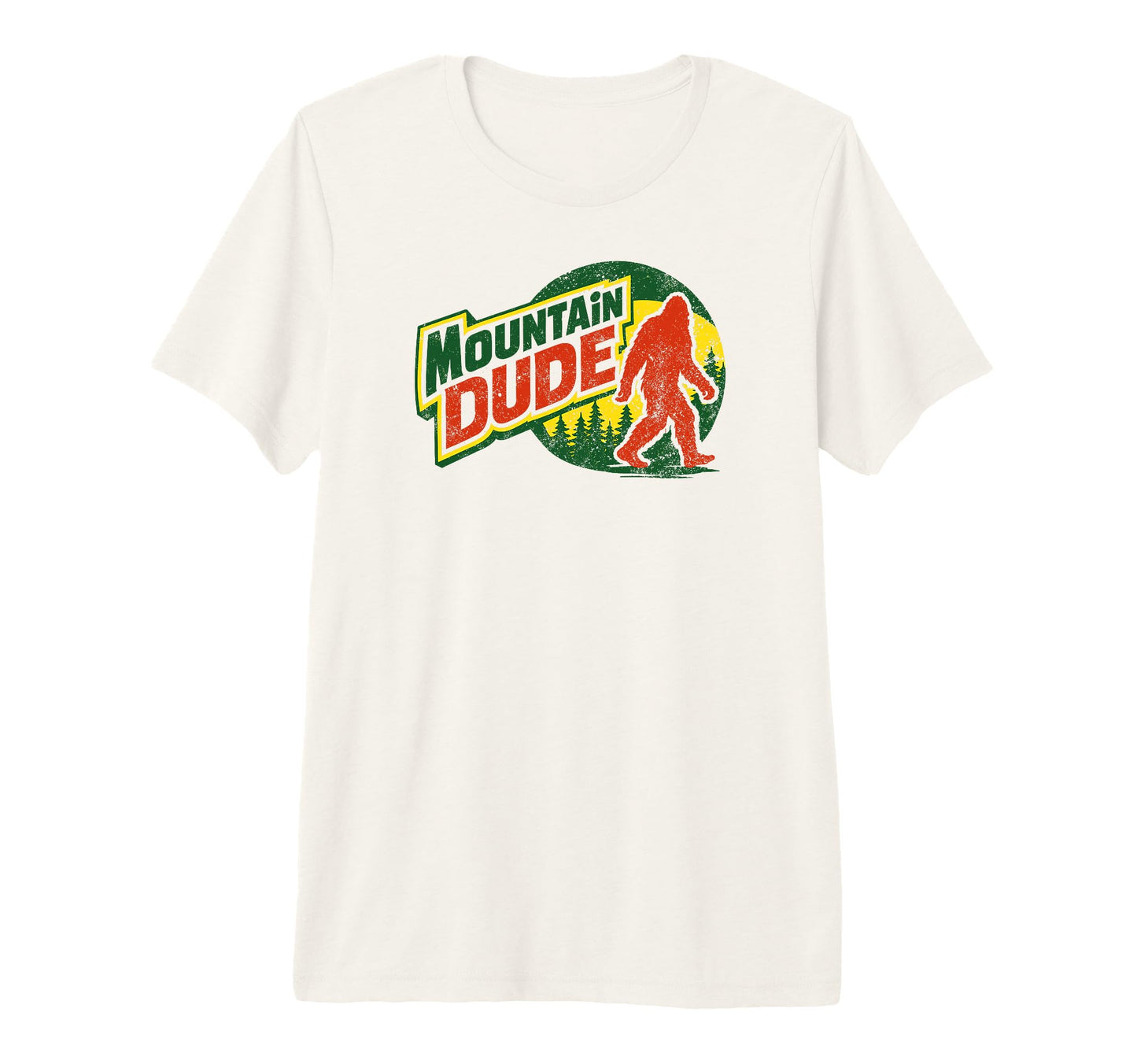 Hiking Bigfoot Dad Mountain Dude T-Shirt - Unique Graphic for Adults - T-Shirt, Sweatshirt, Hoodie