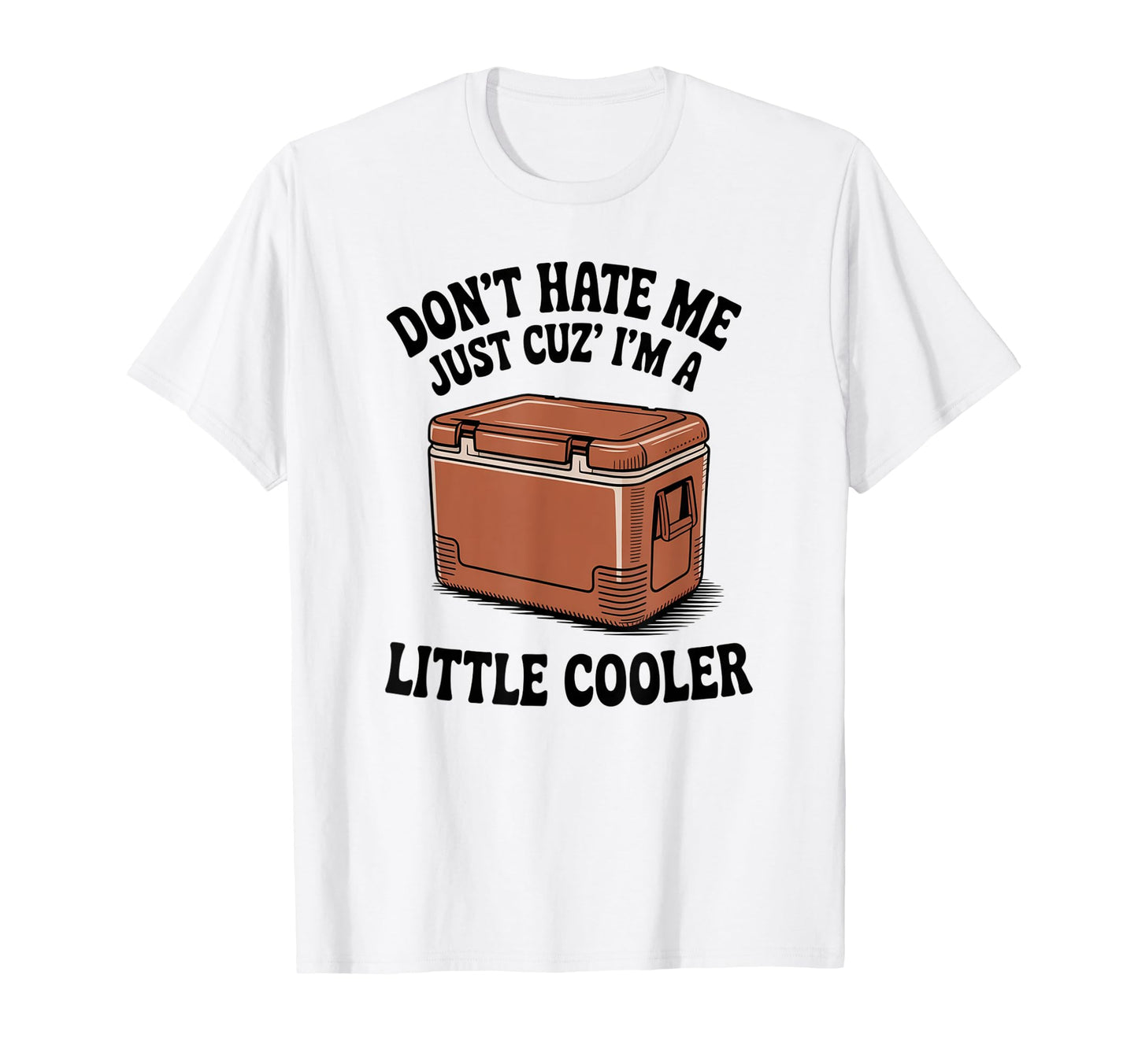 Funny I Am Little Cooler Pun Joke T-Shirt - Minimalist Print for Adults - T-Shirt, Sweatshirt, Hoodie