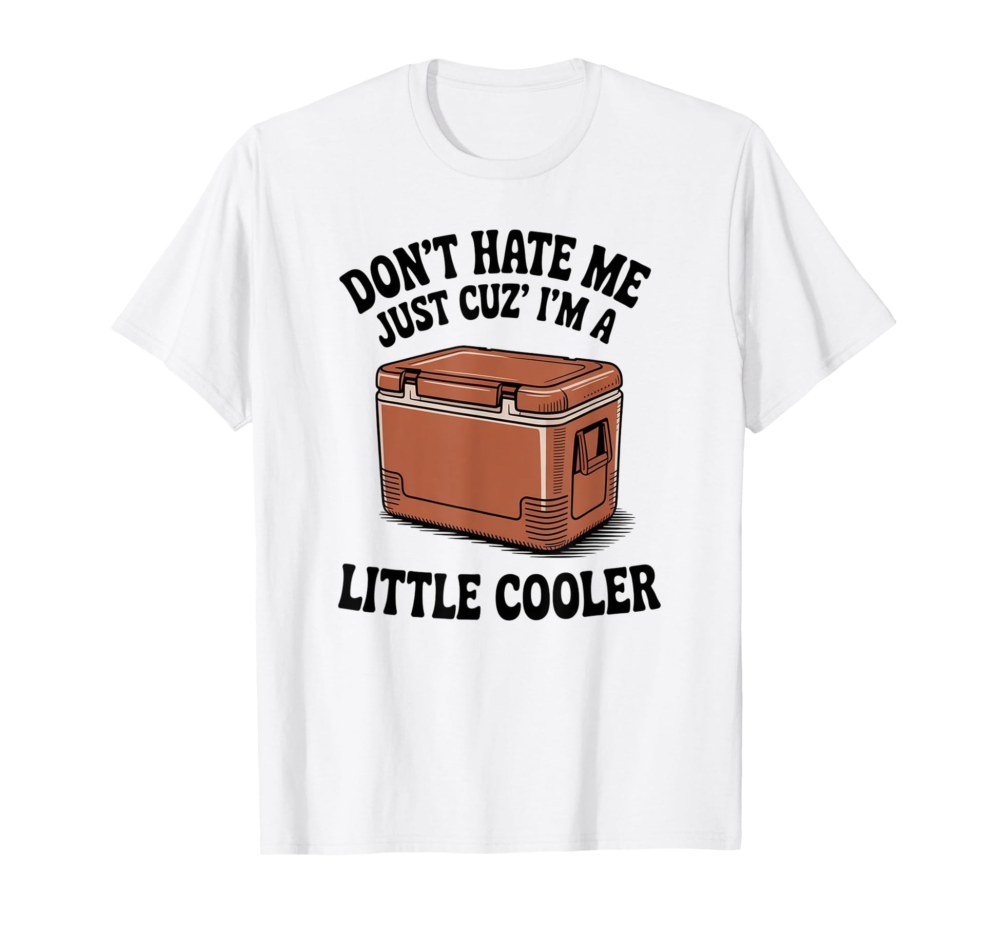 Funny I Am Little Cooler Pun Joke T-Shirt - Minimalist Print for Adults - T-Shirt, Sweatshirt, Hoodie