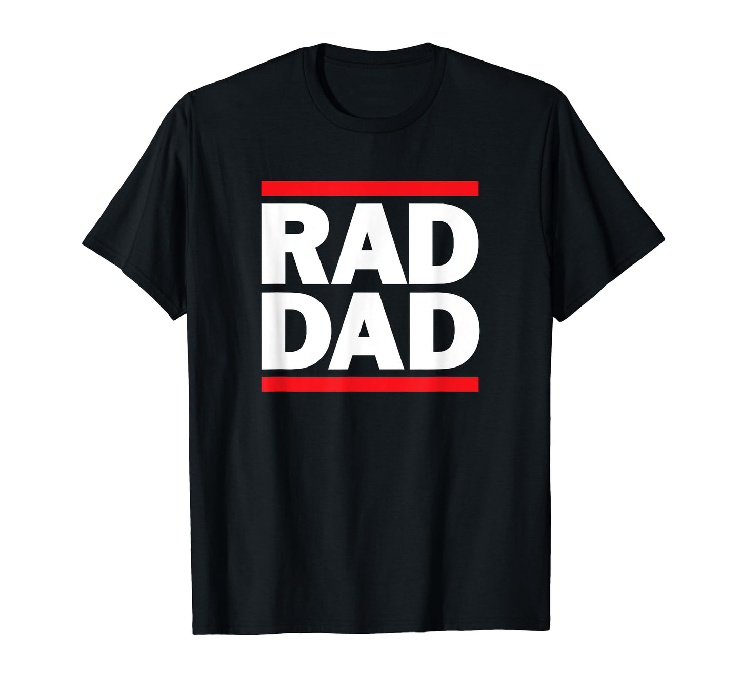 Rad Dad 80S Rap Old School Hip Hop T-Shirt - Minimalist Print for Adults - T-Shirt, Sweatshirt, Hoodie
