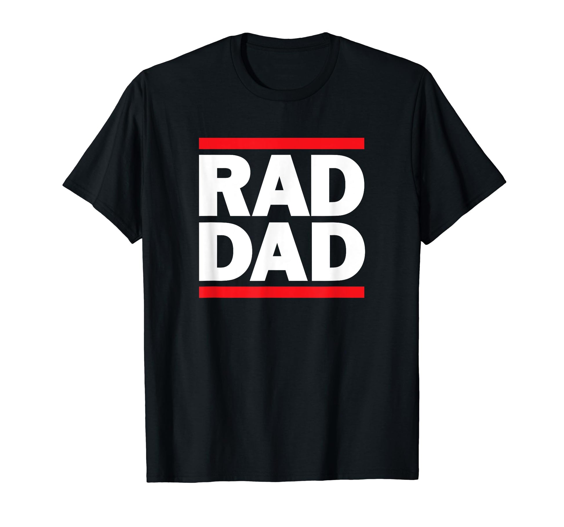 Rad Dad 80S Rap Old School Hip Hop T-Shirt - Minimalist Print for Adults - T-Shirt, Sweatshirt, Hoodie