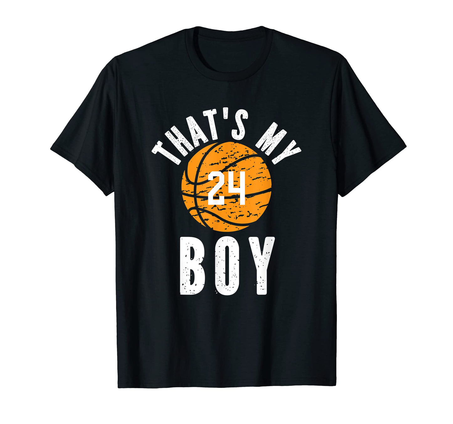 Thats My Jersey Number 24 Basketball T-Shirt - Novelty Apparel for Adults - T-Shirt, Sweatshirt, Hoodie