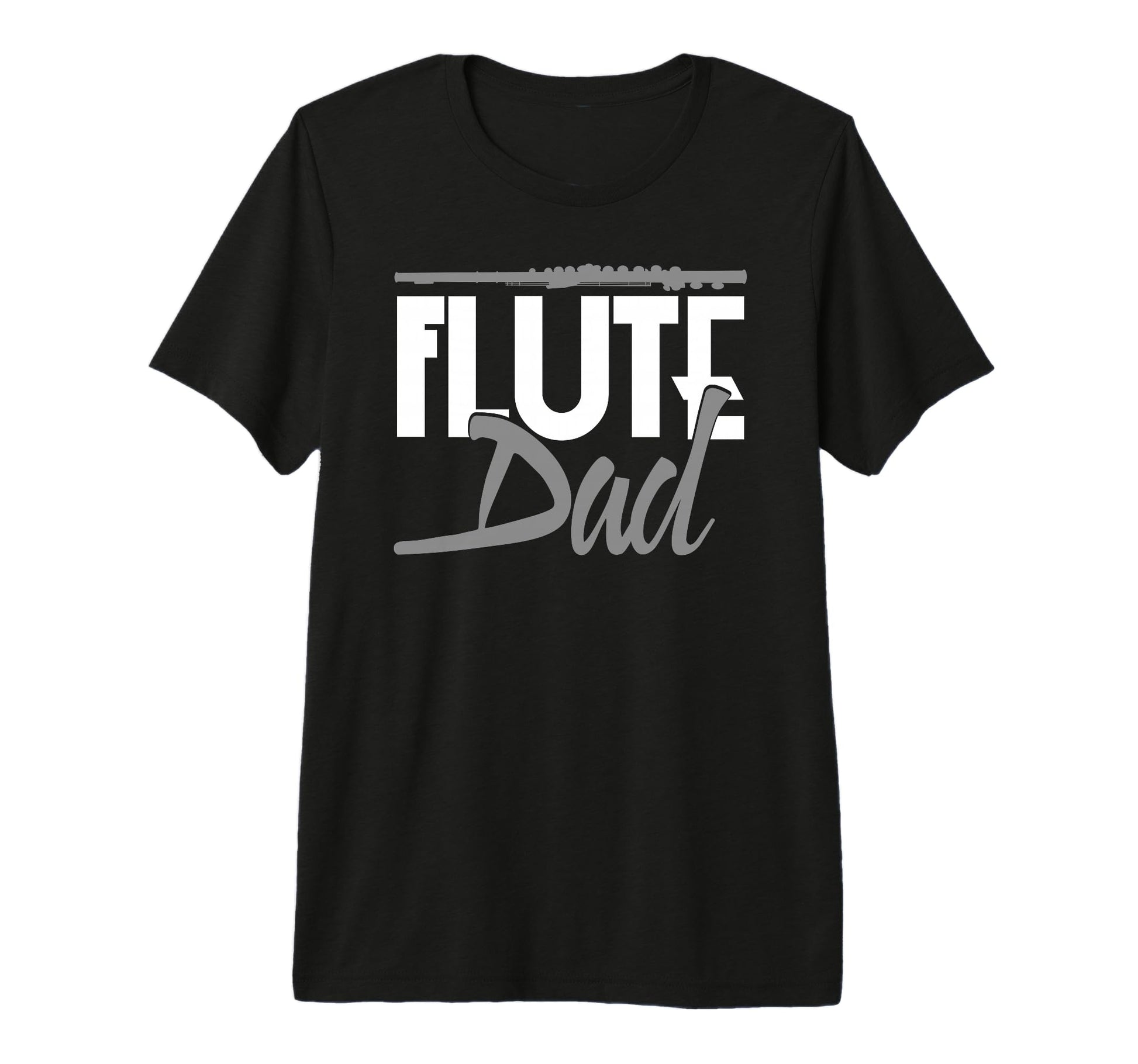 Mens Flutist Fathers Day Flute Dad Tri T-Shirt - Fun Novelty Design Unisex - T-Shirt, Sweatshirt, Hoodie