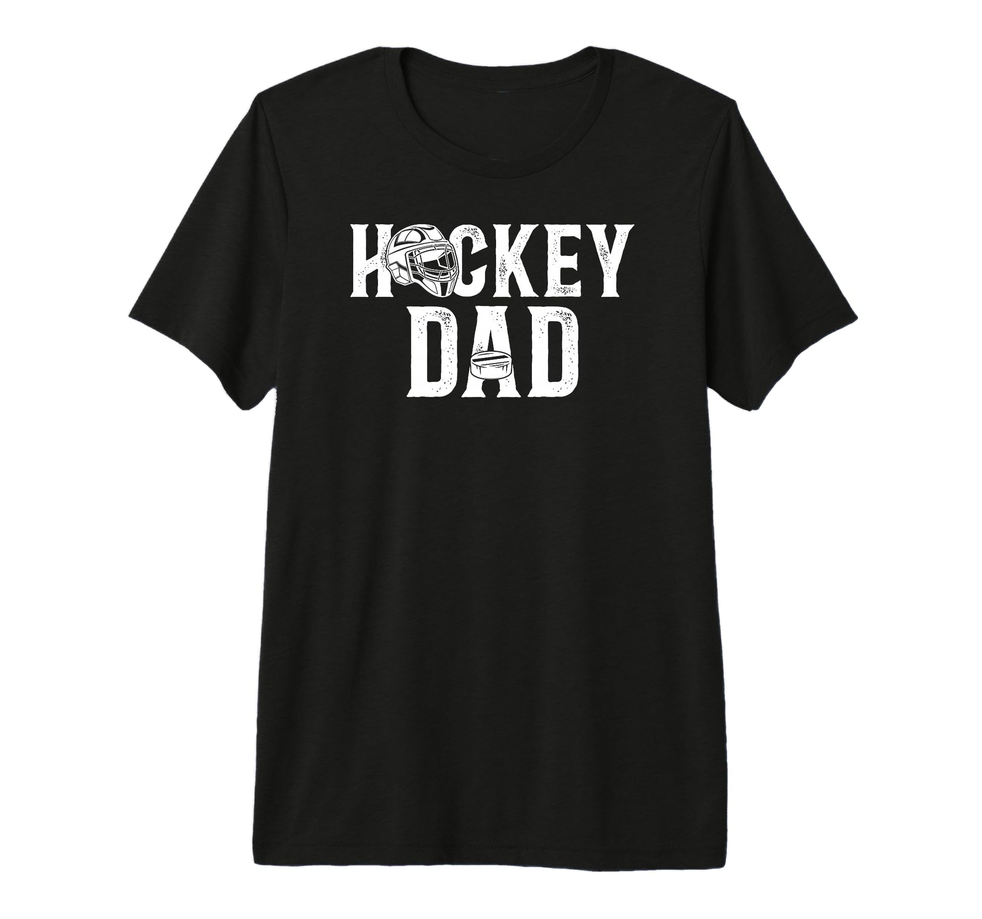 Mens Hockey Dad Proud Ice Hockey Player T-Shirt - Unique Graphic Unisex - T-Shirt, Sweatshirt, Hoodie