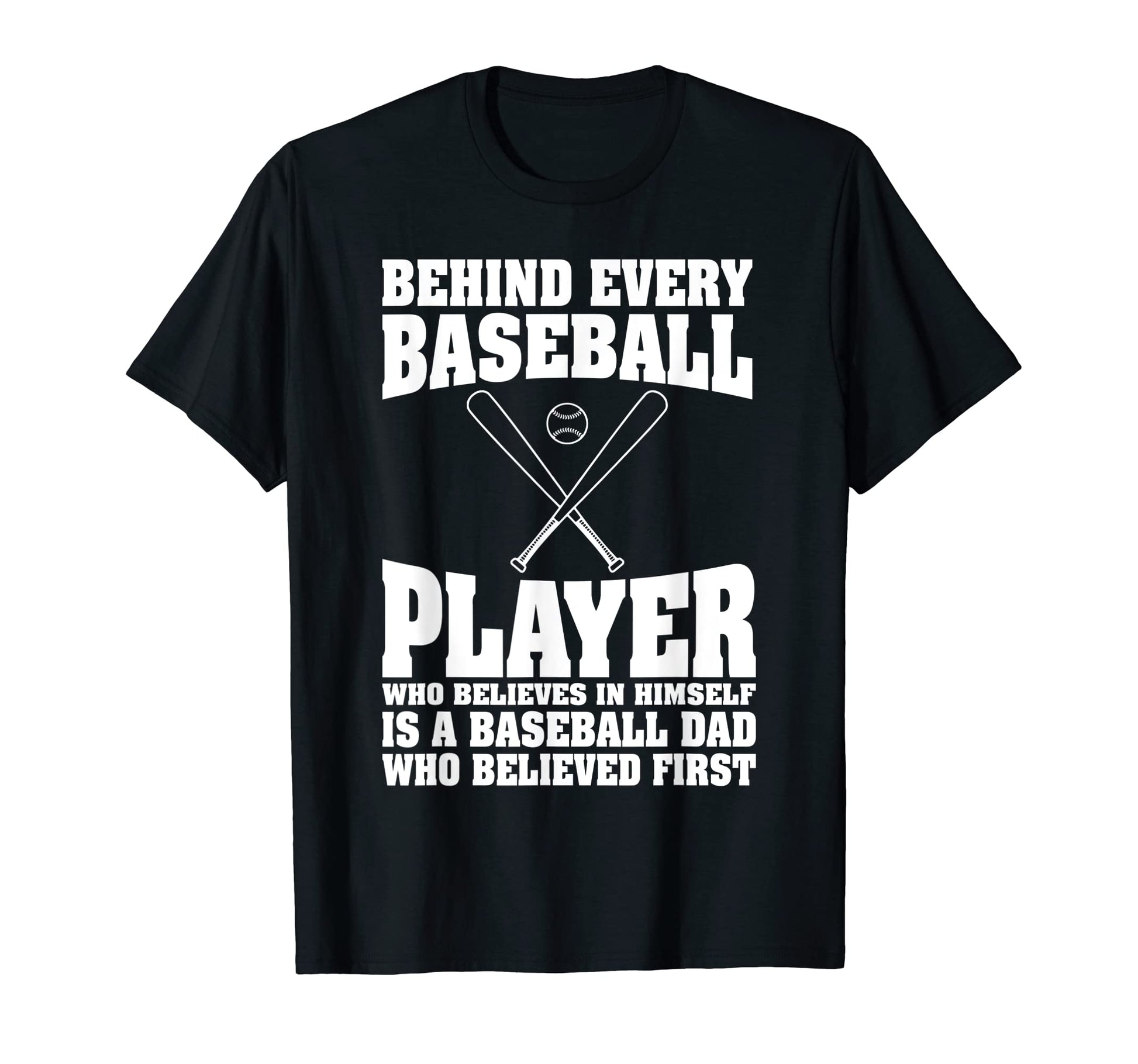 Behind Baseball Player There Is Beliver T-Shirt - Streetwear Style Unisex - T-Shirt, Sweatshirt, Hoodie