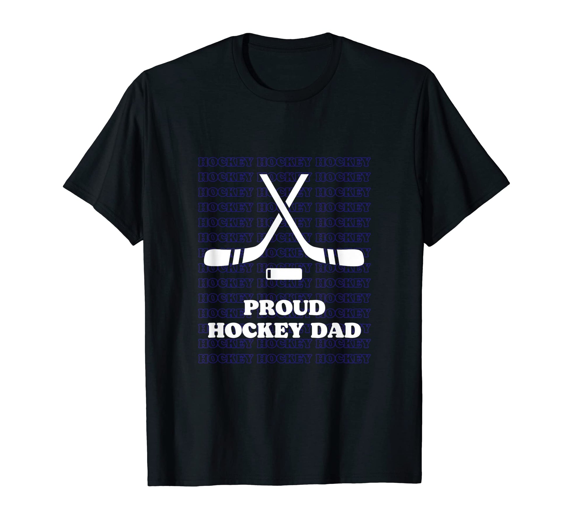 Ice Hockey Proud Hockey Dad Fun T-Shirt - Aesthetic Graphic for Adults - T-Shirt, Sweatshirt, Hoodie