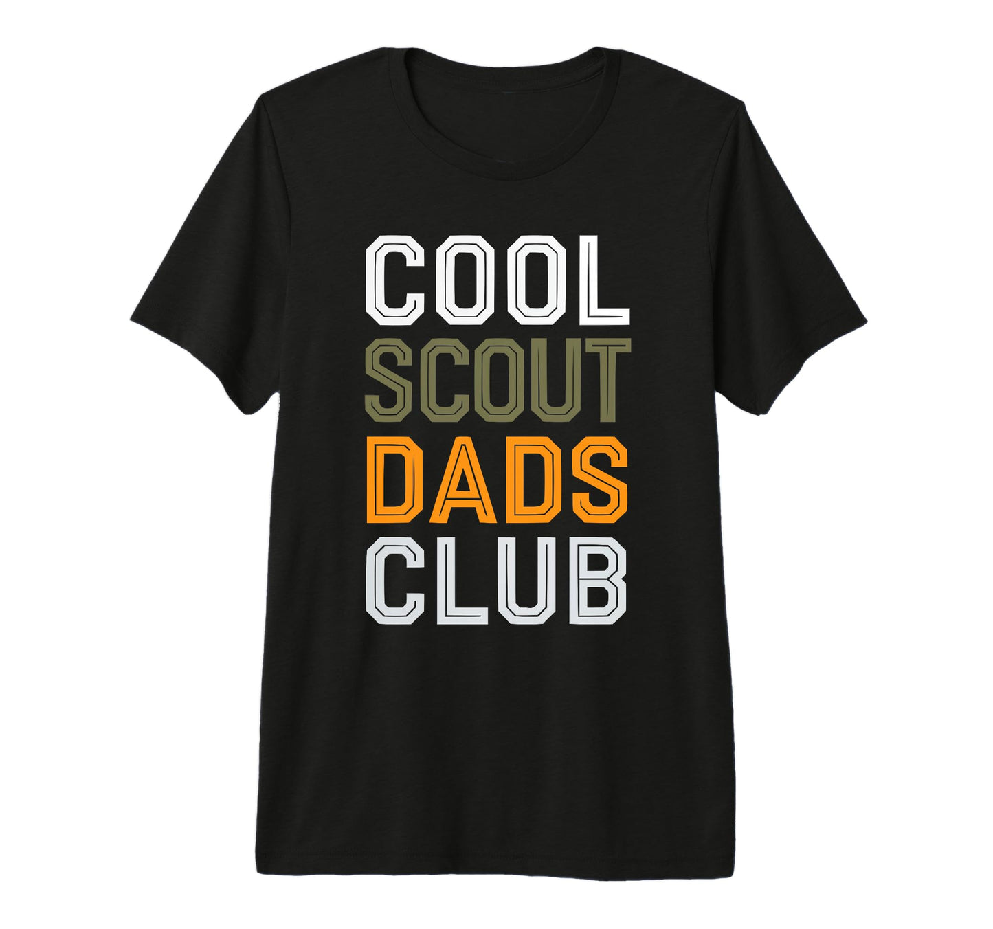 Mens Scout Leader Dad Scouting Campfire T-Shirt - Minimalist Print Unisex - T-Shirt, Sweatshirt, Hoodie