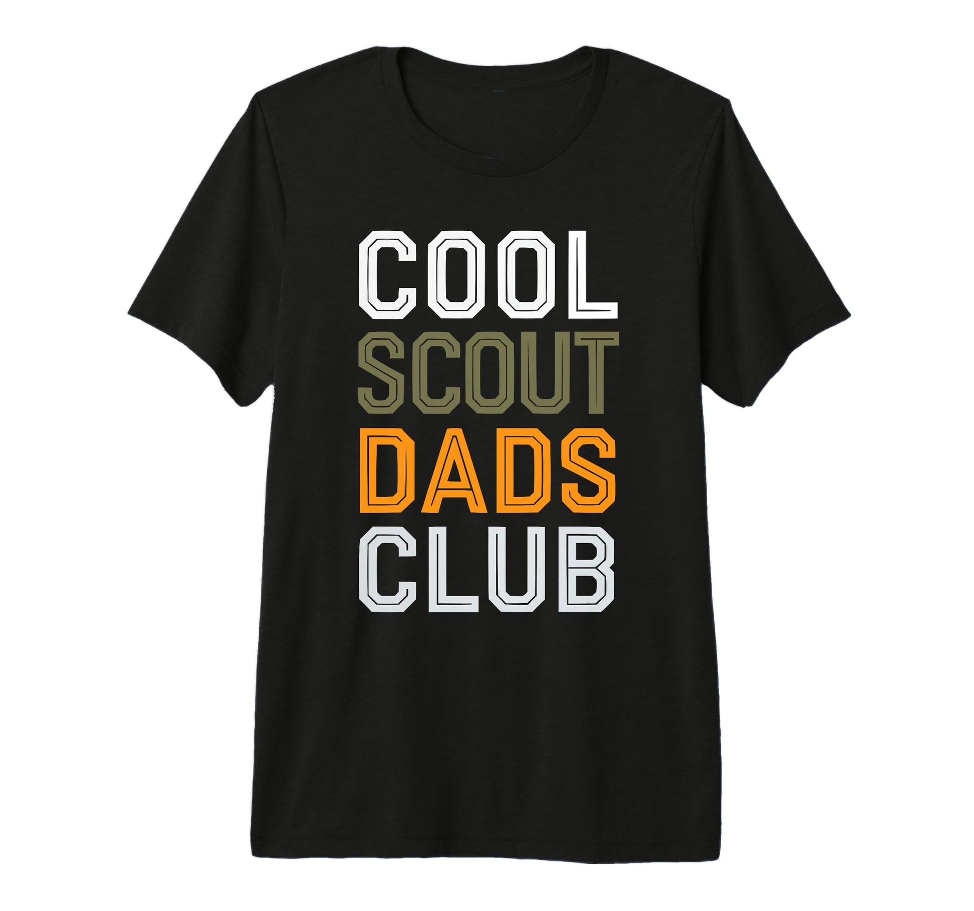 Mens Scout Leader Dad Scouting Campfire T-Shirt - Minimalist Print Unisex - T-Shirt, Sweatshirt, Hoodie