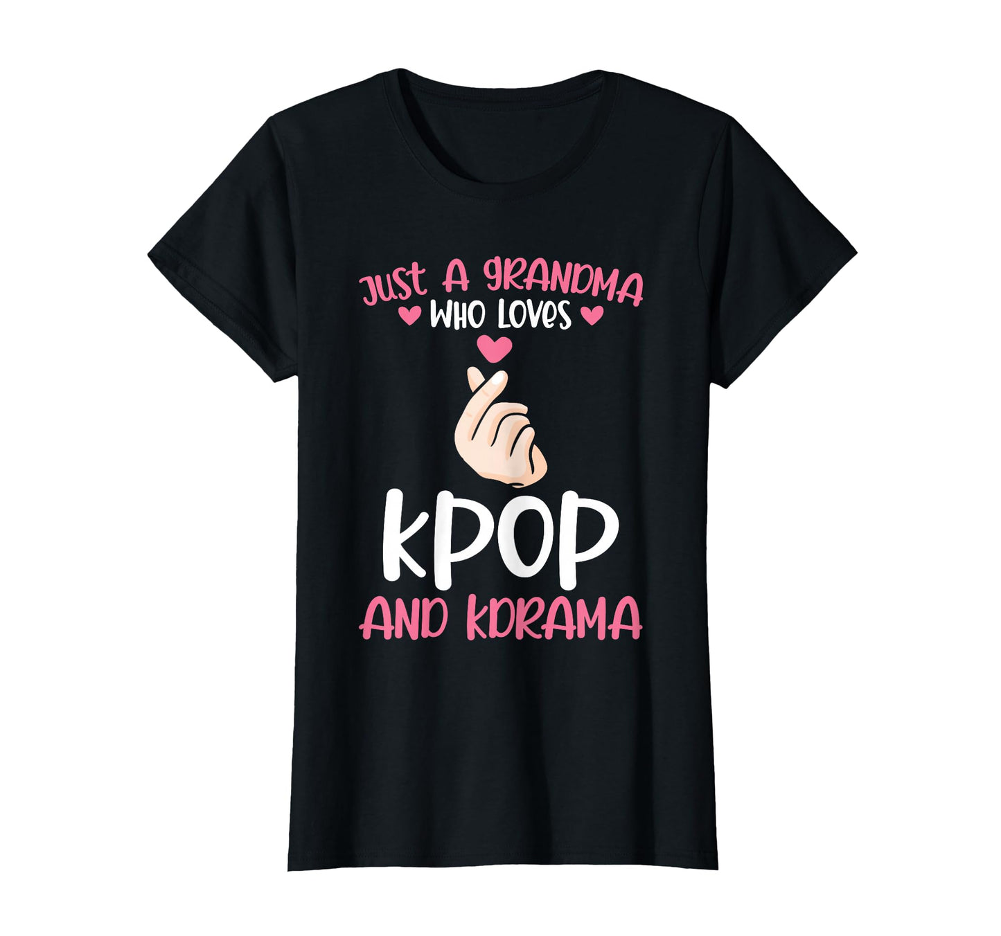 Just Grandma Who Loves Kpop T-Shirt - Minimalist Print for Adults - T-Shirt, Sweatshirt, Hoodie