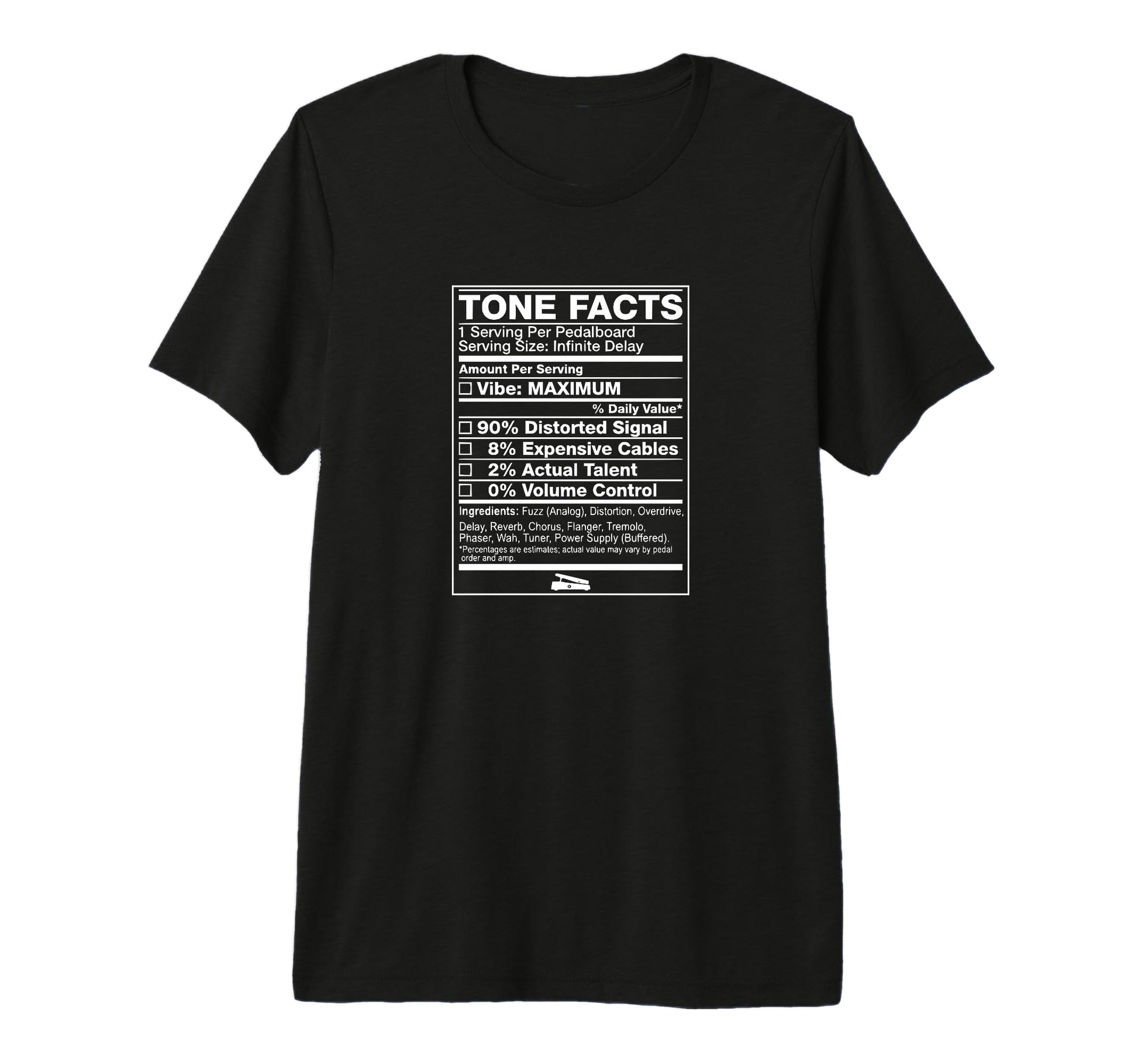 Tone Facts Funny Guitar Player T-Shirt - Fun Novelty Design Unisex - T-Shirt, Sweatshirt, Hoodie