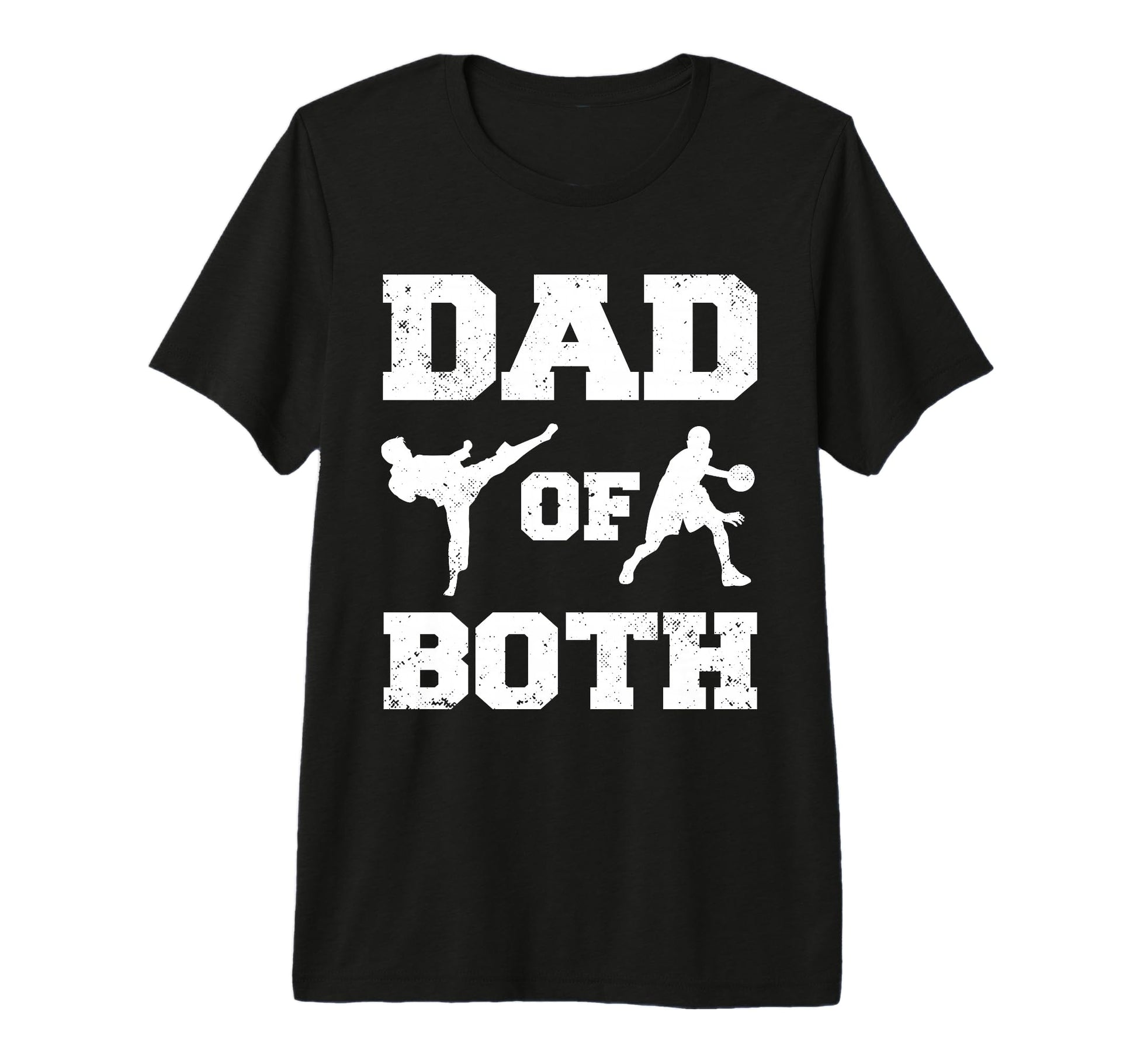 Mens Dad Both Funny Taekwondo T-Shirt - Fun Novelty Design for Adults - T-Shirt, Sweatshirt, Hoodie