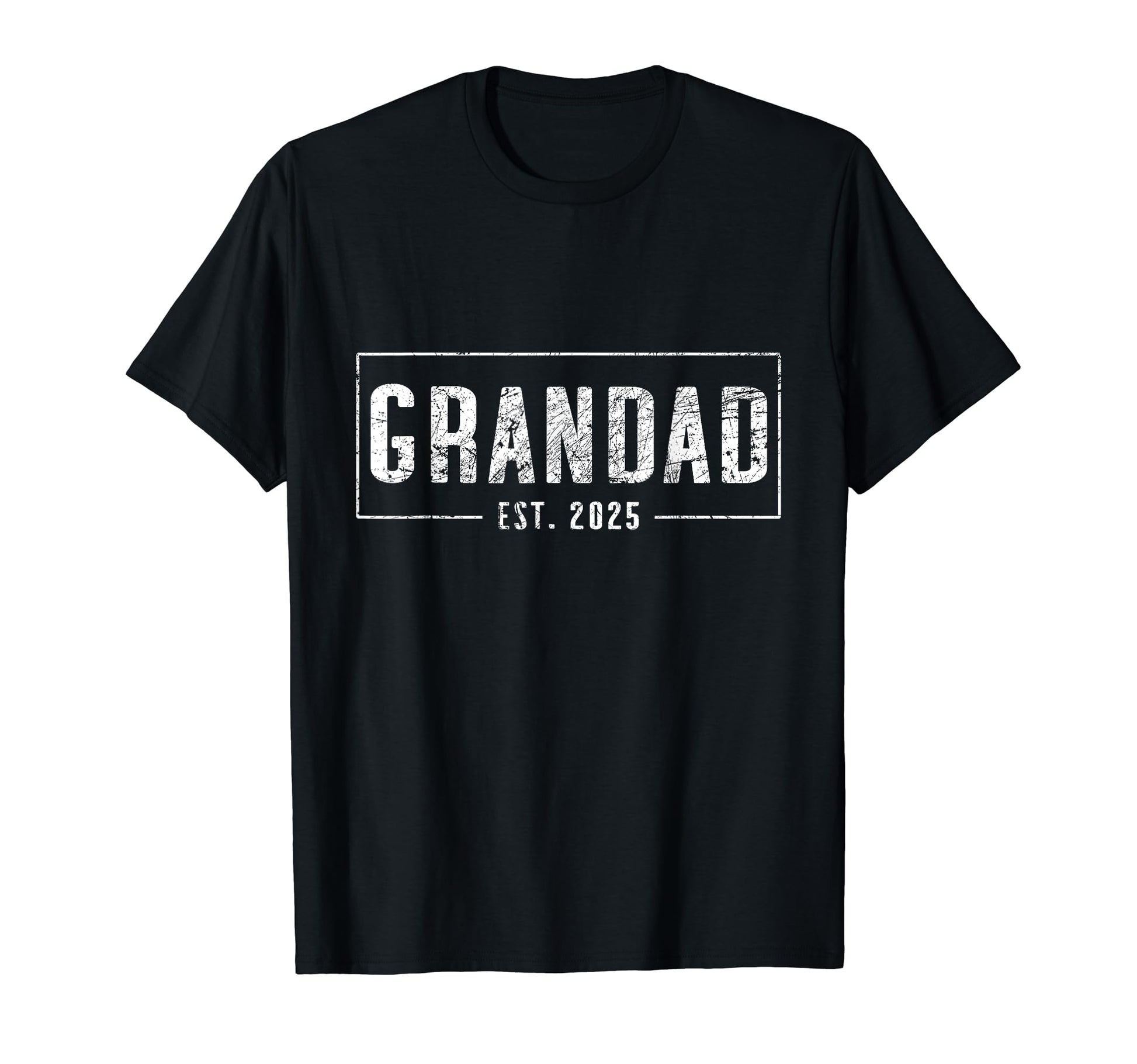 Promoted To Grandad Est 2025 Soon To Be T-Shirt - Minimalist Print Unisex - T-Shirt, Sweatshirt, Hoodie