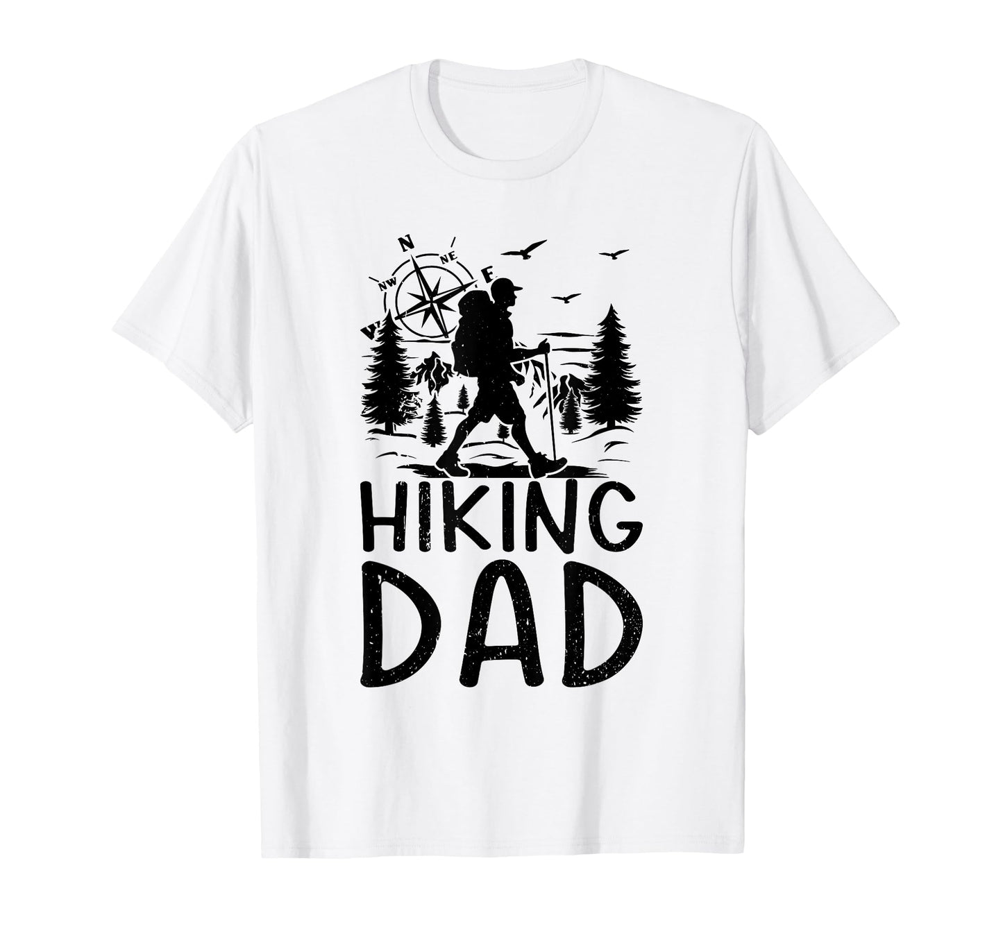 Hiking Dad Hiking Lover Mountain T-Shirt - Streetwear Style for Adults - T-Shirt, Sweatshirt, Hoodie