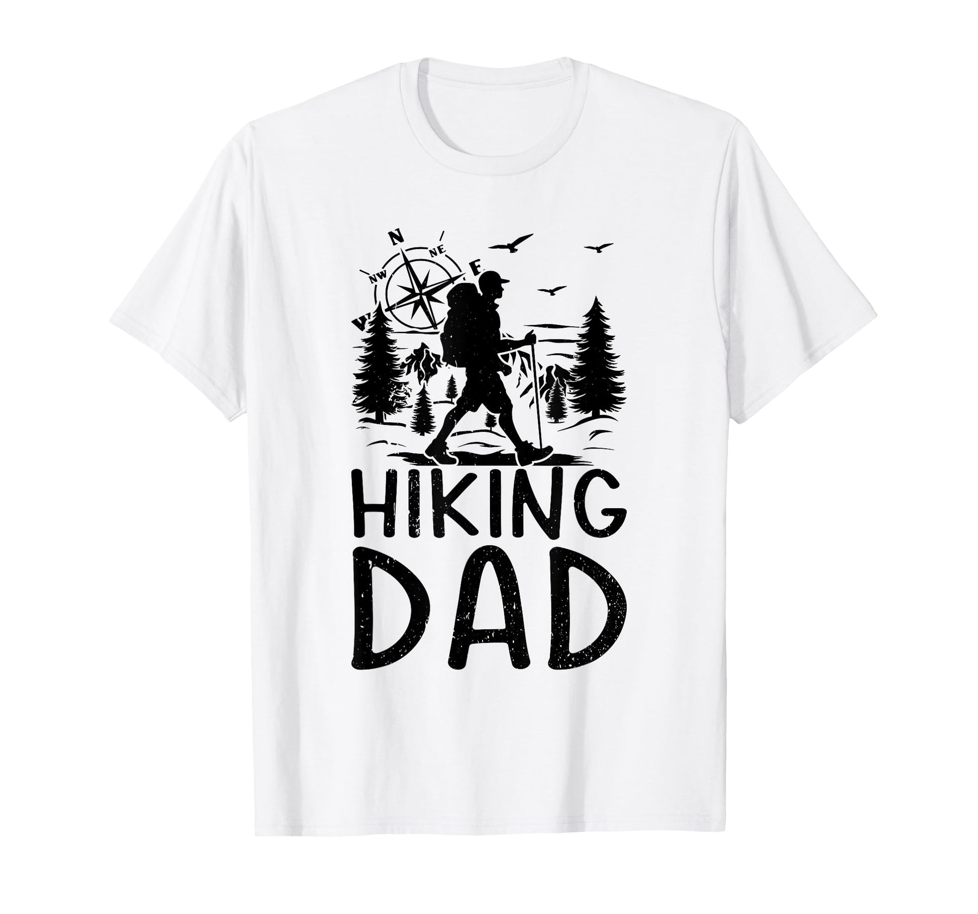 Hiking Dad Hiking Lover Mountain T-Shirt - Streetwear Style for Adults - T-Shirt, Sweatshirt, Hoodie