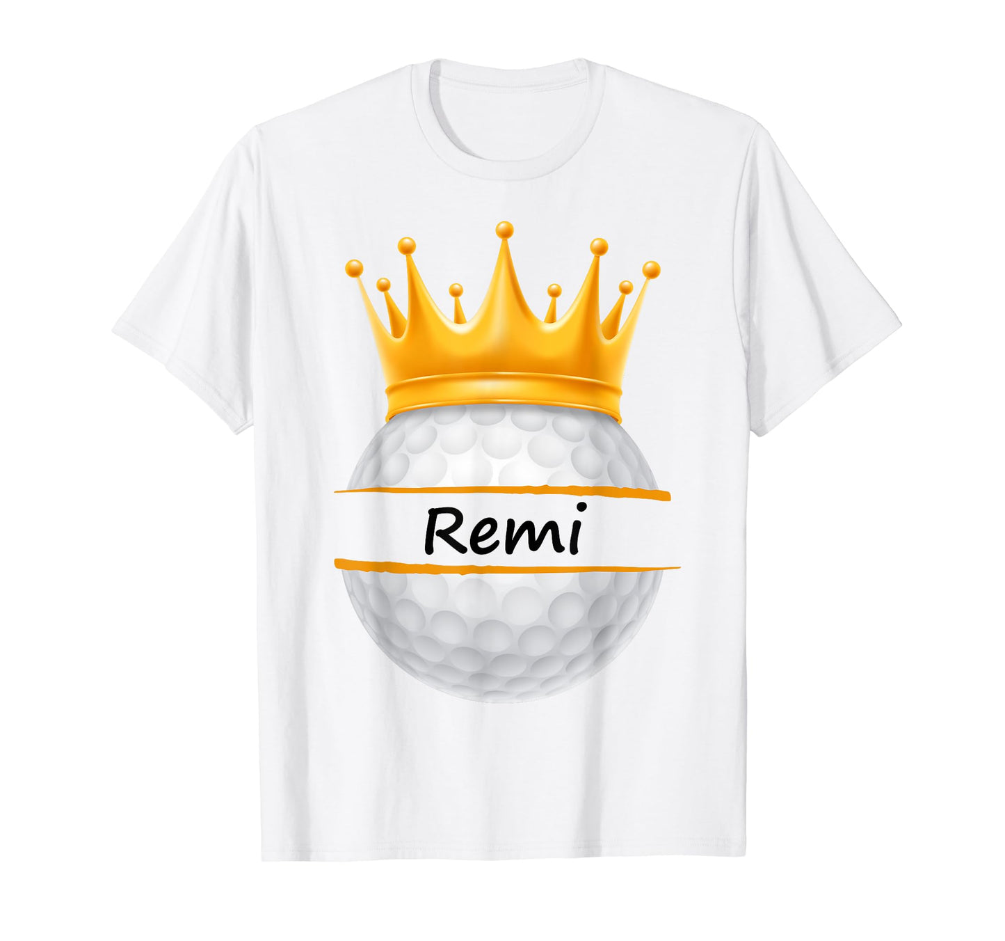 Novelty Golf Personalized Name Remi Sports T-Shirt - Trendy Graphic Unisex - T-Shirt, Sweatshirt, Hoodie