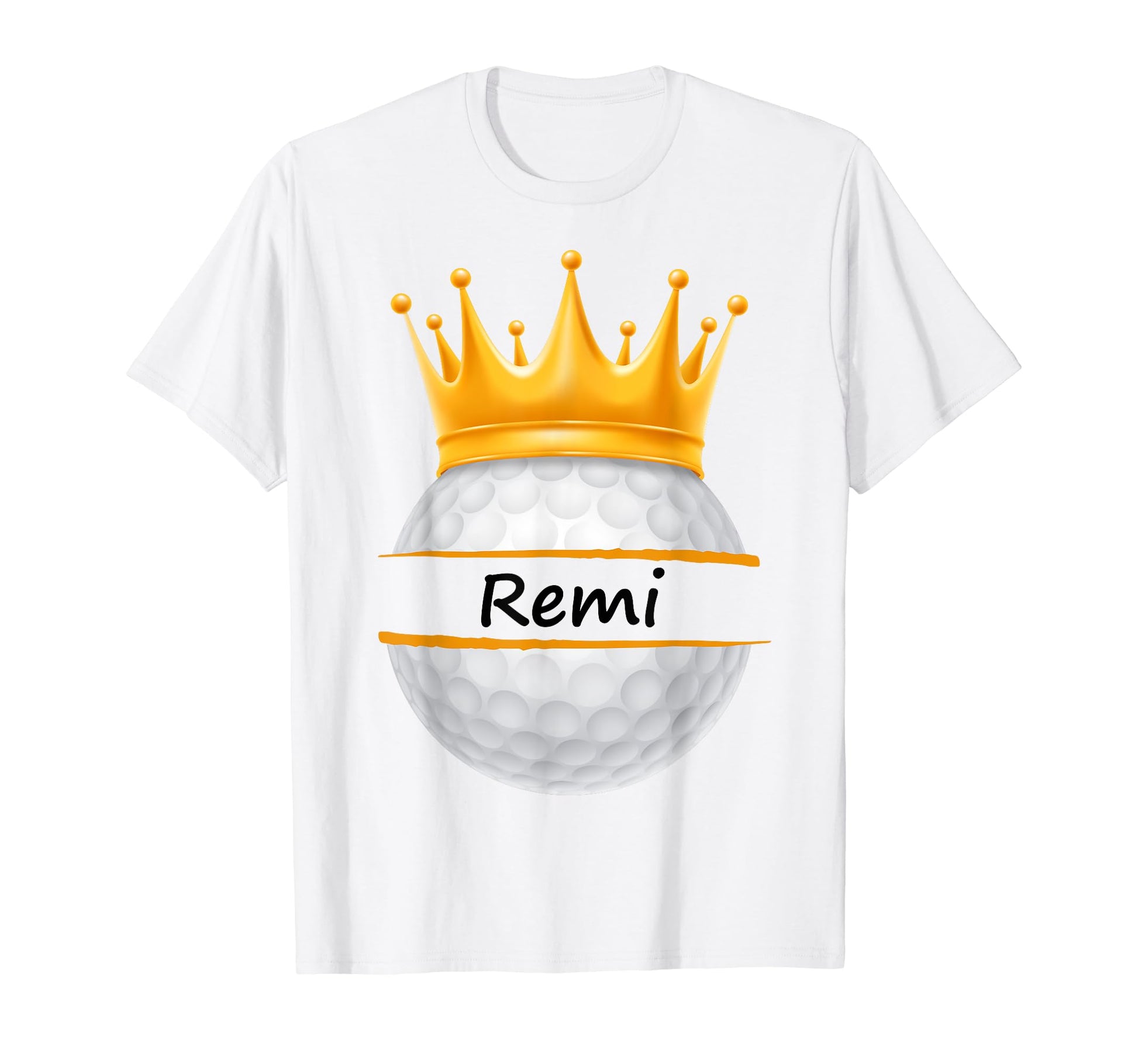 Novelty Golf Personalized Name Remi Sports T-Shirt - Trendy Graphic Unisex - T-Shirt, Sweatshirt, Hoodie