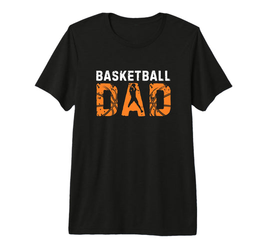 Basketball Dad Sport Family Fathers Day T-Shirt - Aesthetic Graphic Unisex - T-Shirt, Sweatshirt, Hoodie