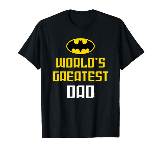 Batman Fathers Day Worlds Greatest Dad T-Shirt - Streetwear Style Unisex - T-Shirt, Sweatshirt, Hoodie