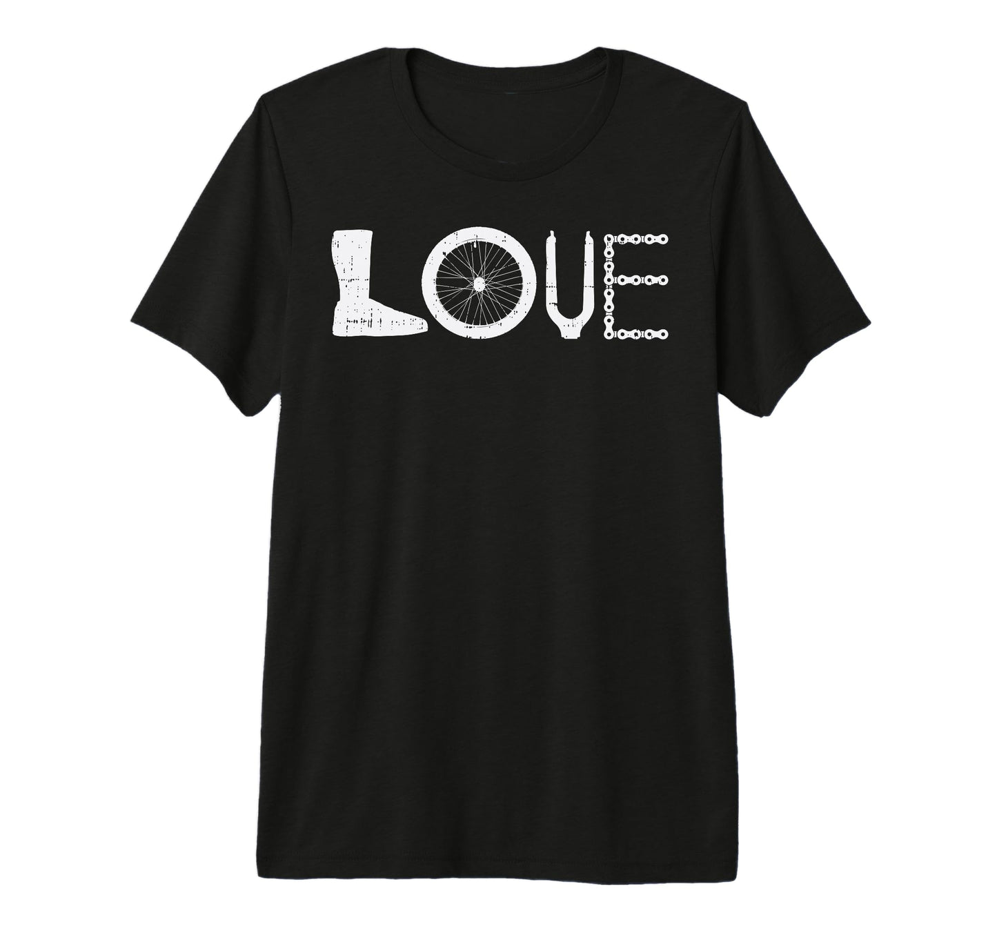 Love Bmx Racing Cycling Biking Bicycle T-Shirt - Unique Graphic for Adults - T-Shirt, Sweatshirt, Hoodie