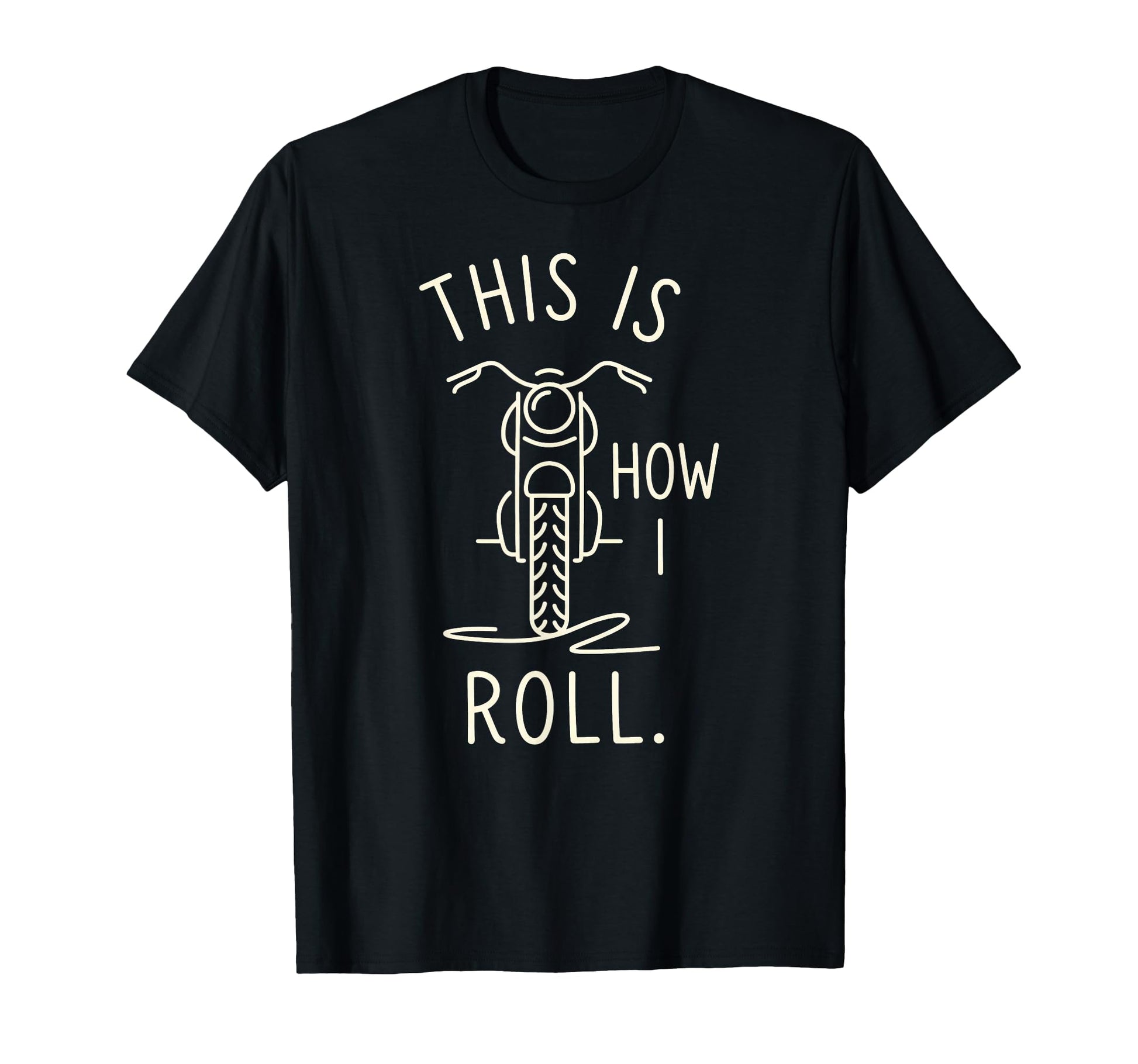 Motorcycle Motorcycles Minimalist T-Shirt - Fun Novelty Design Men Women - T-Shirt, Sweatshirt, Hoodie
