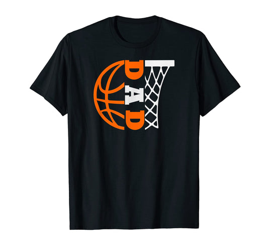 Basketball Dad T-Shirt - Custom Art Print for Adults - T-Shirt, Sweatshirt, Hoodie