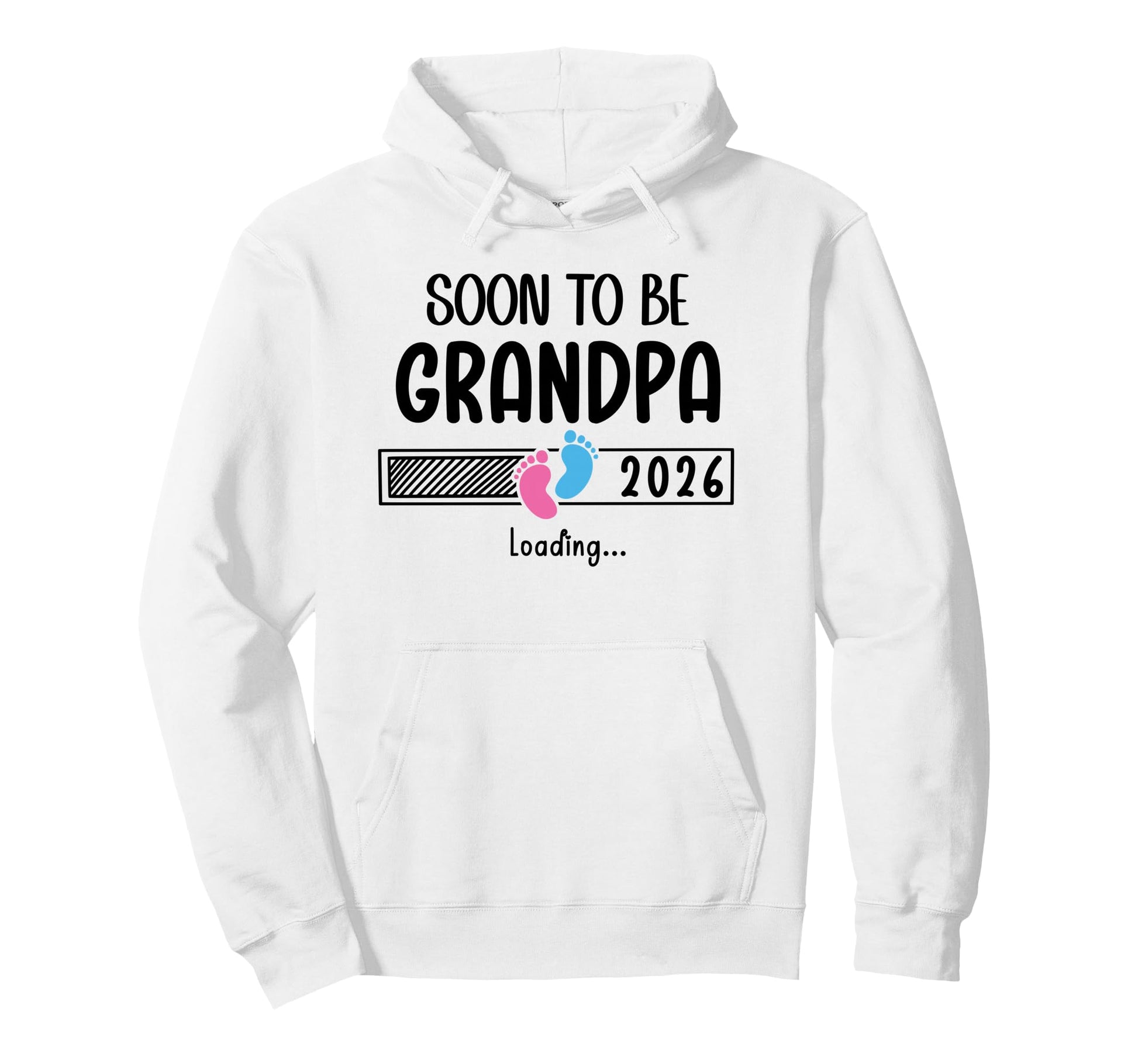 Promoted To Grandpa Est 2026 Soon To Hoodie - Aesthetic Graphic Men Women - T-Shirt, Sweatshirt, Hoodie