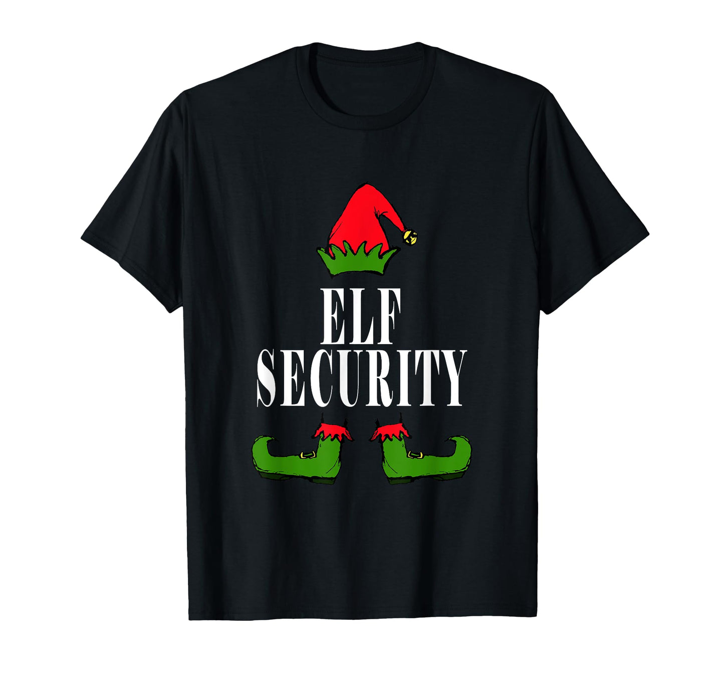 Elf Security Funny Holiday T-Shirt - Casual Everyday Wear Unisex - T-Shirt, Sweatshirt, Hoodie