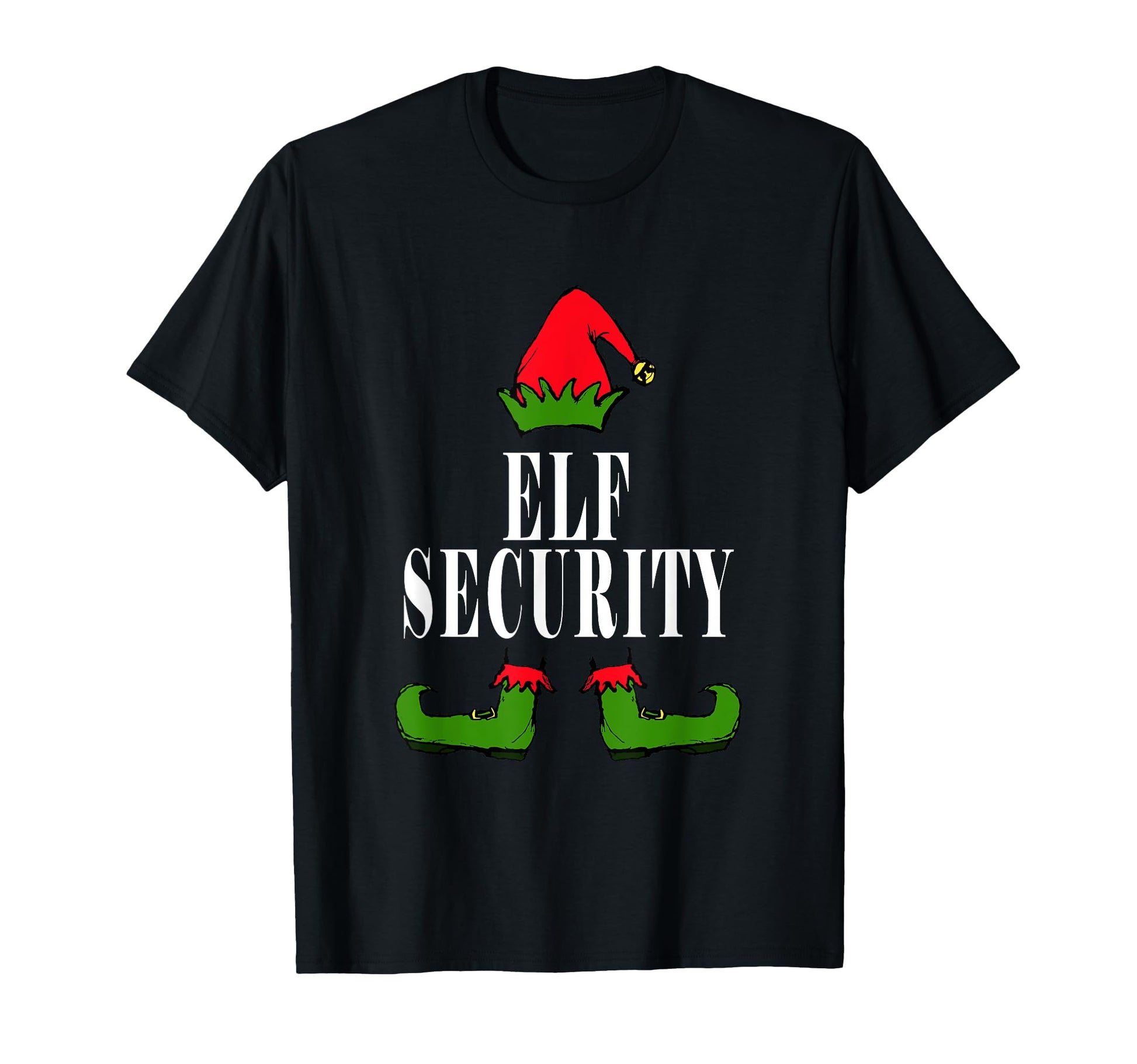 Elf Security Funny Holiday T-Shirt - Casual Everyday Wear Unisex - T-Shirt, Sweatshirt, Hoodie