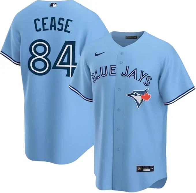 Dylan Cease Toronto Blue Jays Jersey - Light Blue baseball jersey product view 1