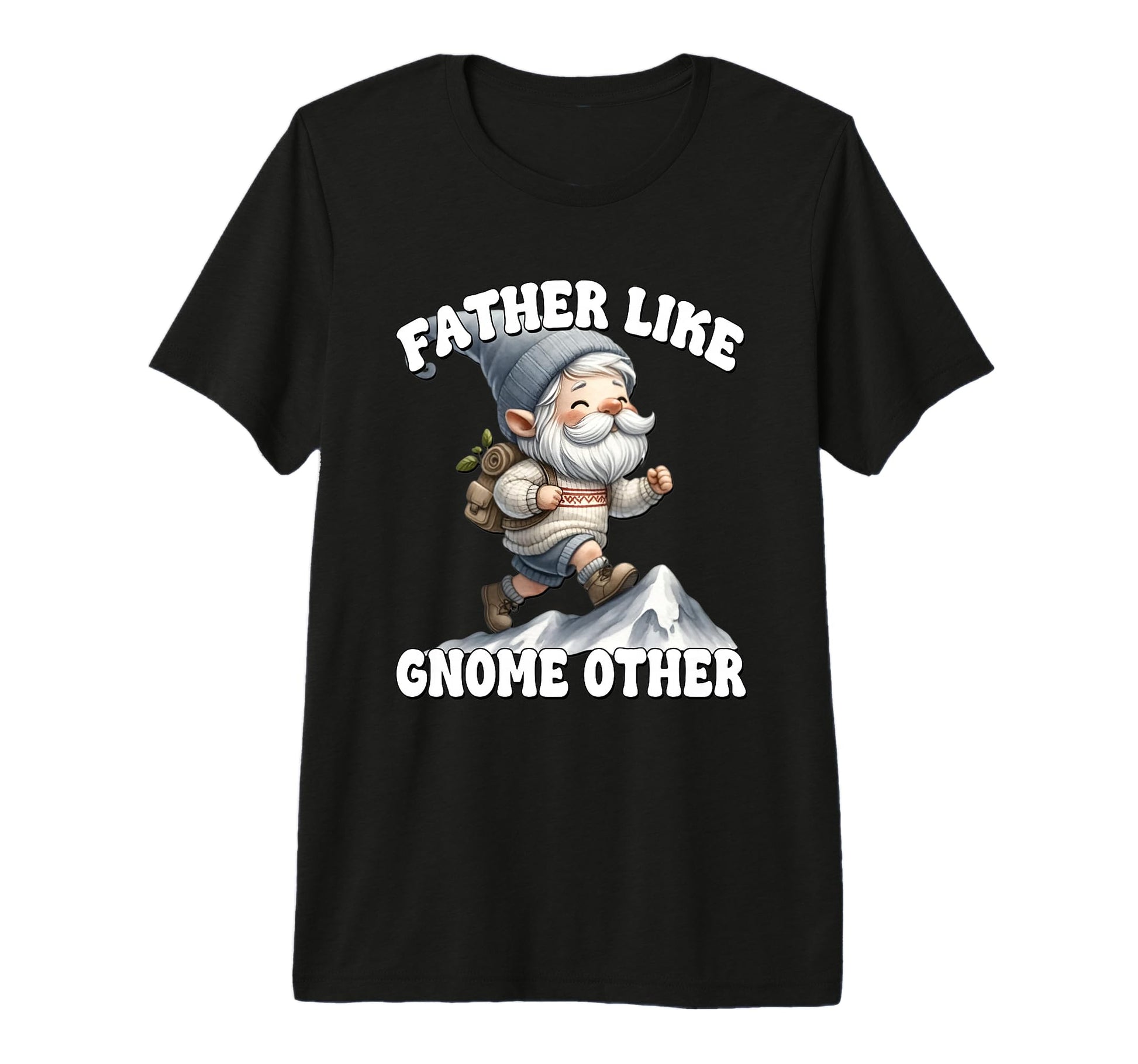 Mens Funny Hiker Dad And Father T-Shirt - Casual Everyday Wear Men Women - T-Shirt, Sweatshirt, Hoodie
