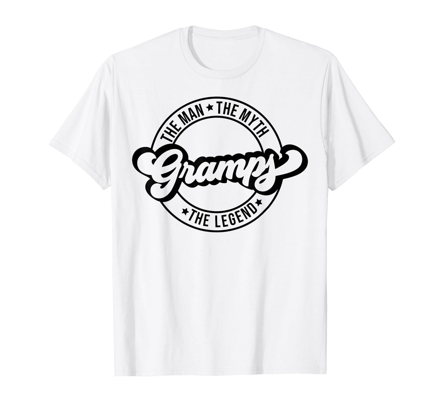 Gramps Myth Legend Dad Fathers Day T-Shirt - Streetwear Style Unisex - T-Shirt, Sweatshirt, Hoodie