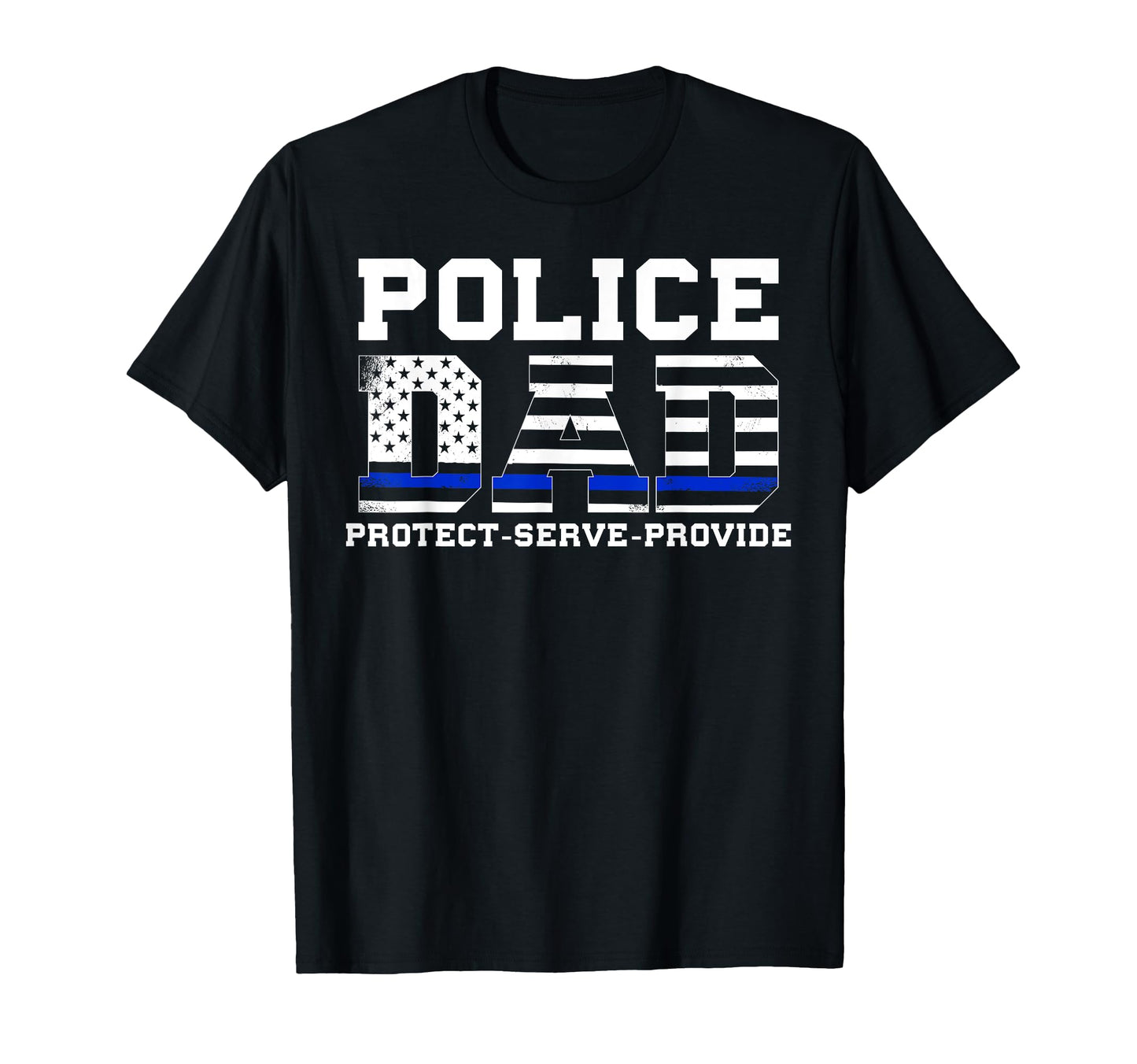 Proud Police Dad Law Enforcement T-Shirt - Aesthetic Graphic Men Women - T-Shirt, Sweatshirt, Hoodie
