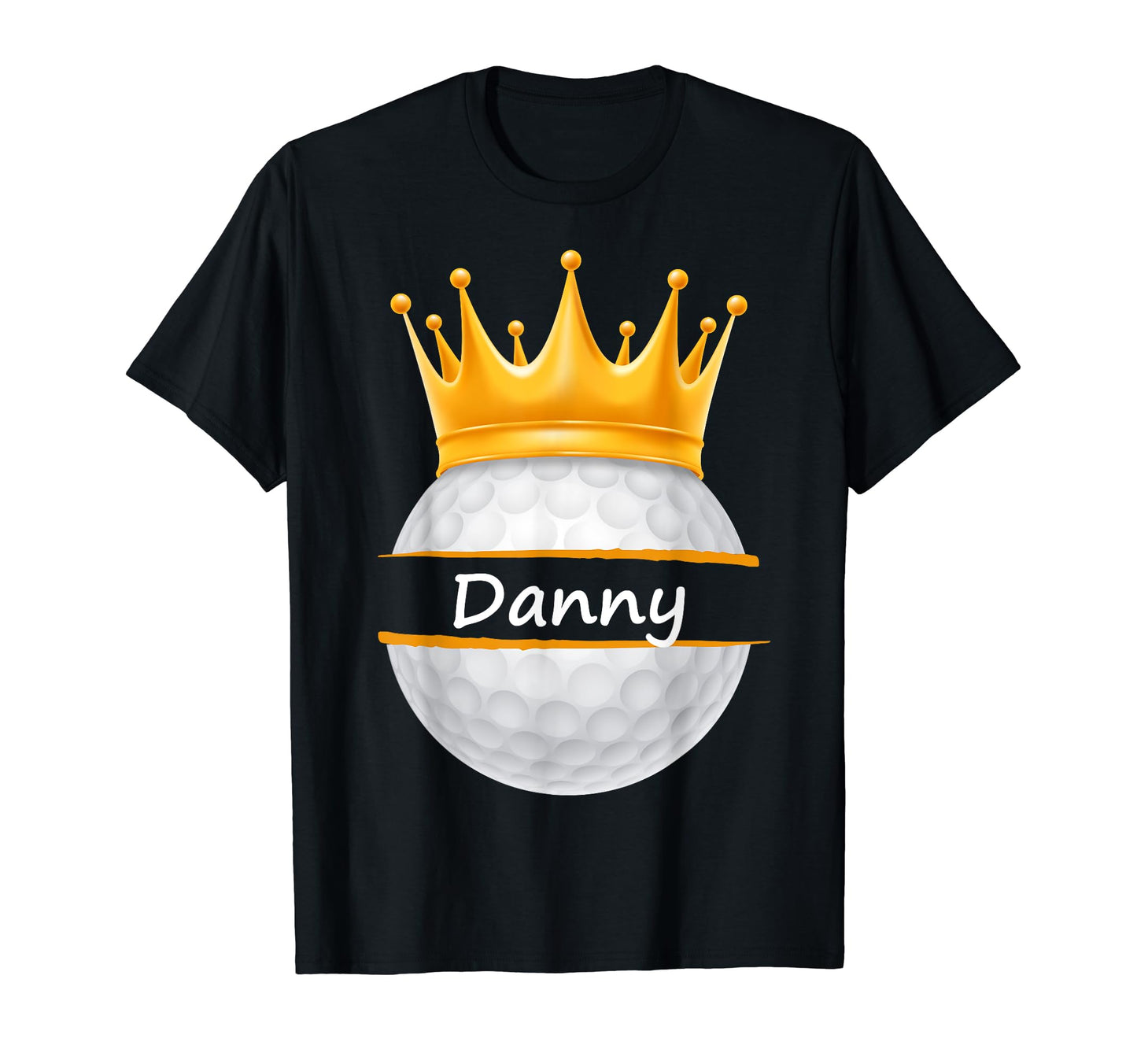 Novelty Golf Personalized Name Danny T-Shirt - Casual Everyday Wear Unisex - T-Shirt, Sweatshirt, Hoodie
