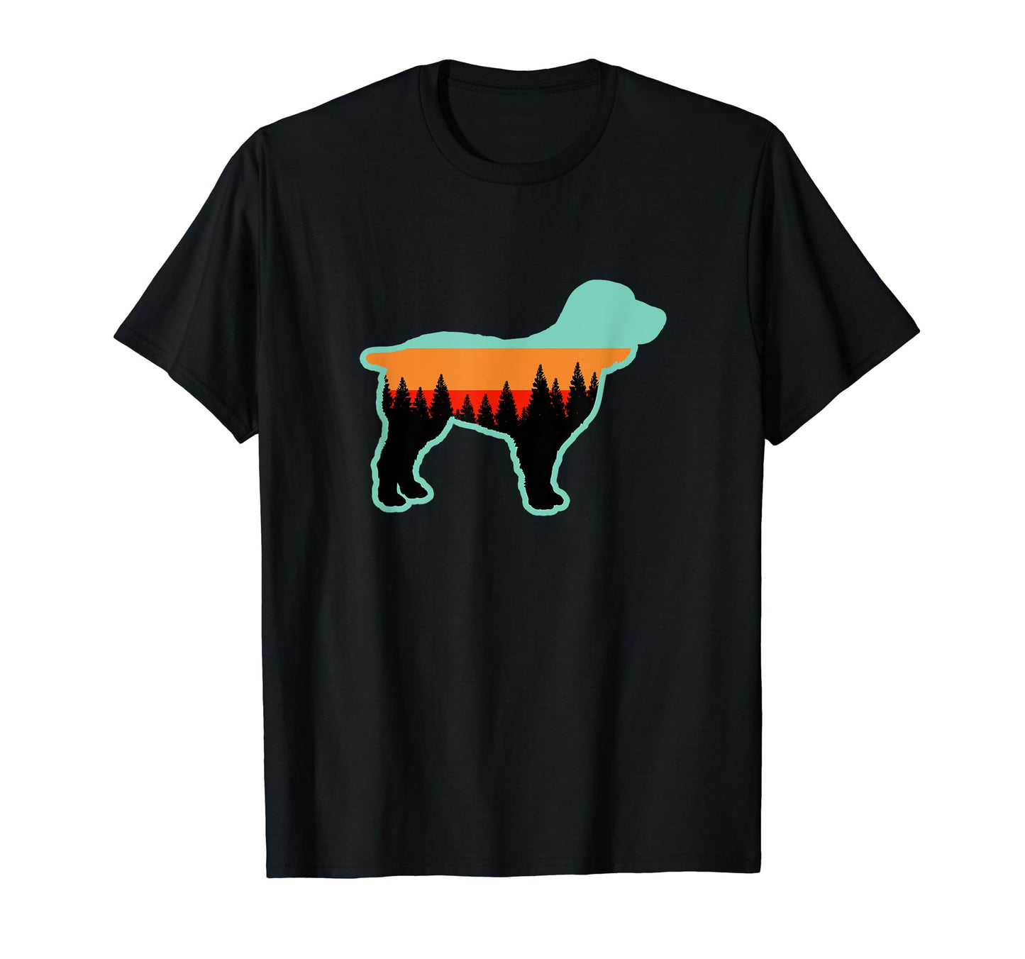 Boykin Dog Trail Hiking Camping Gift T-Shirt - Custom Art Print Men Women - T-Shirt, Sweatshirt, Hoodie
