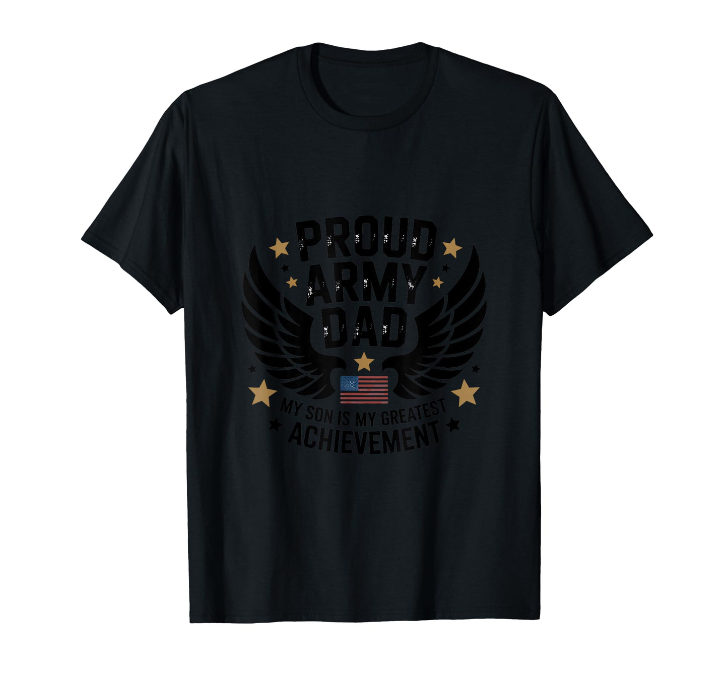 Proud Army Dad 4Th July Patriotic Hero T-Shirt - Trendy Graphic for Adults - T-Shirt, Sweatshirt, Hoodie