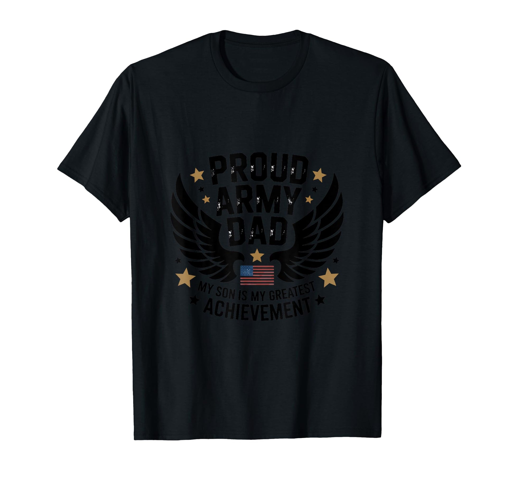 Proud Army Dad 4Th July Patriotic Hero T-Shirt - Trendy Graphic for Adults - T-Shirt, Sweatshirt, Hoodie