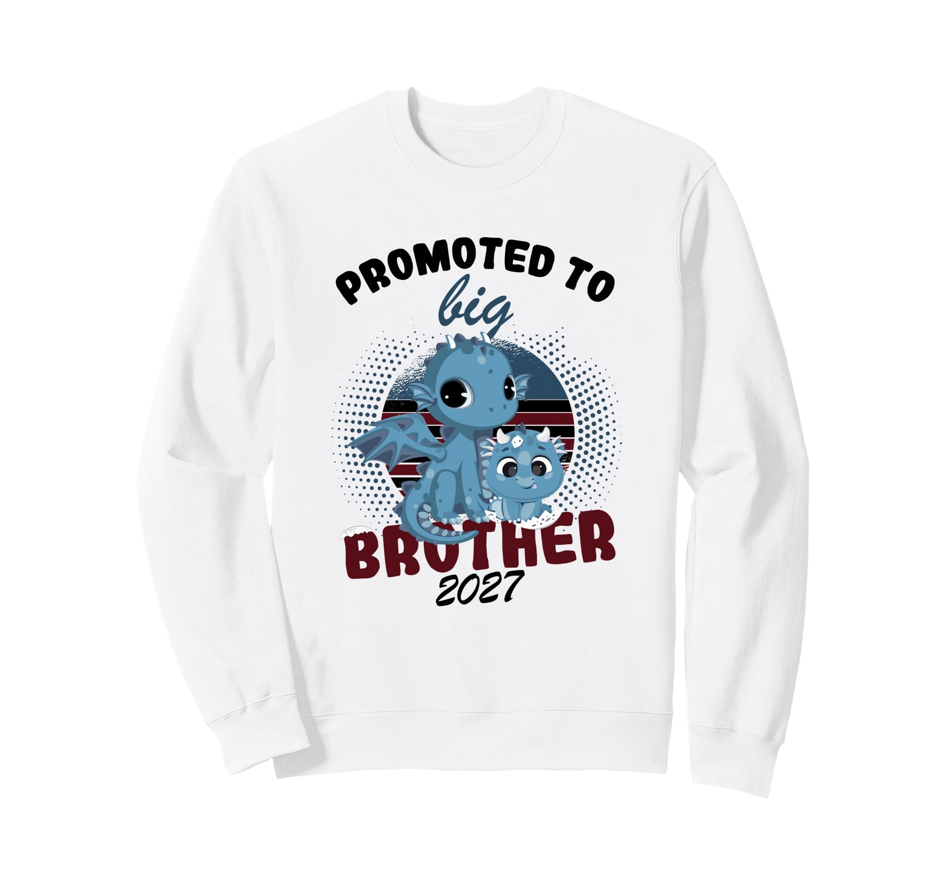 Promoted To Big Brother 2027 Sweatshirt - Trendy Graphic for Adults - T-Shirt, Sweatshirt, Hoodie