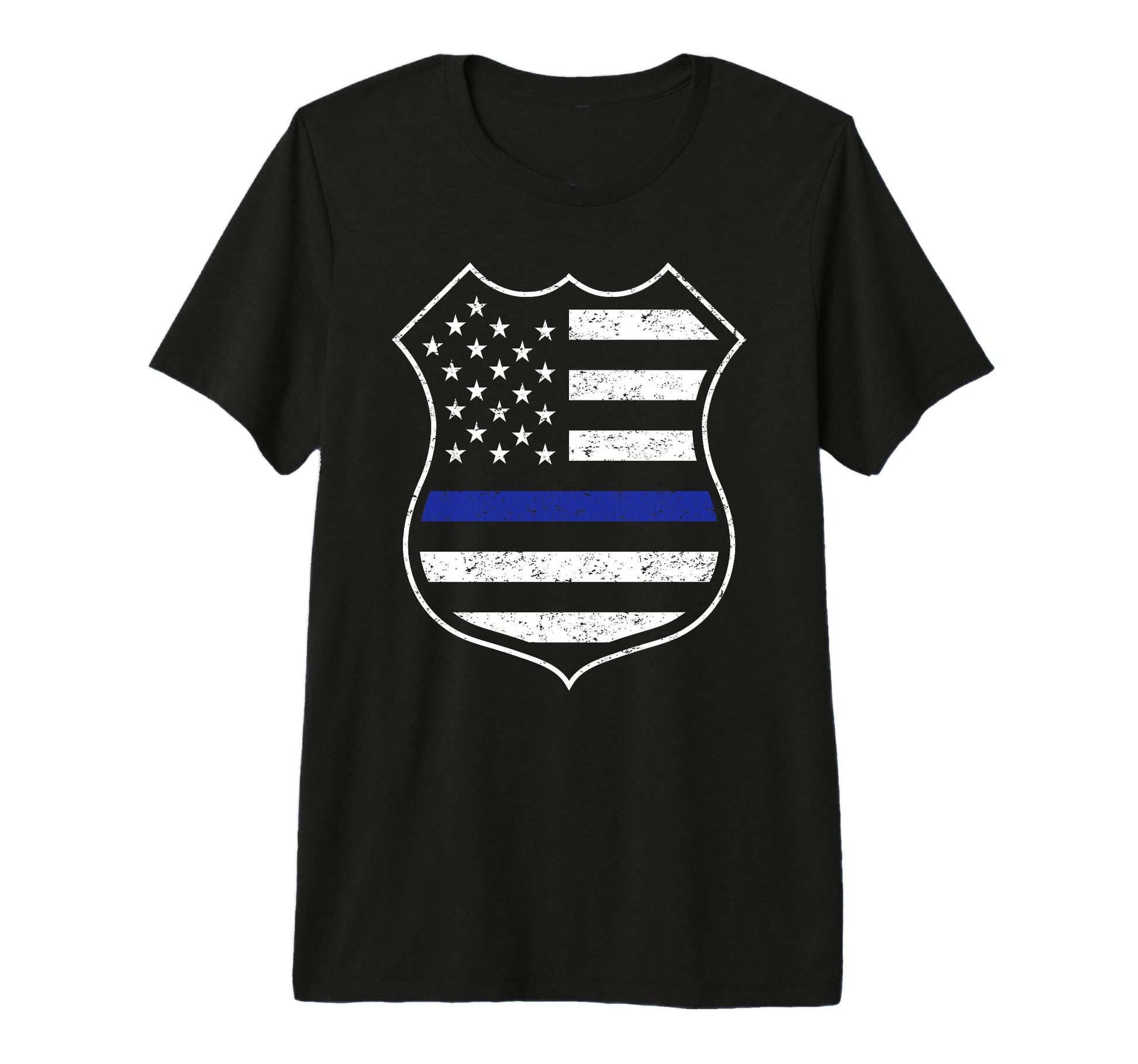 Mens Thin Blue Line American T-Shirt - Casual Everyday Wear for Adults - T-Shirt, Sweatshirt, Hoodie