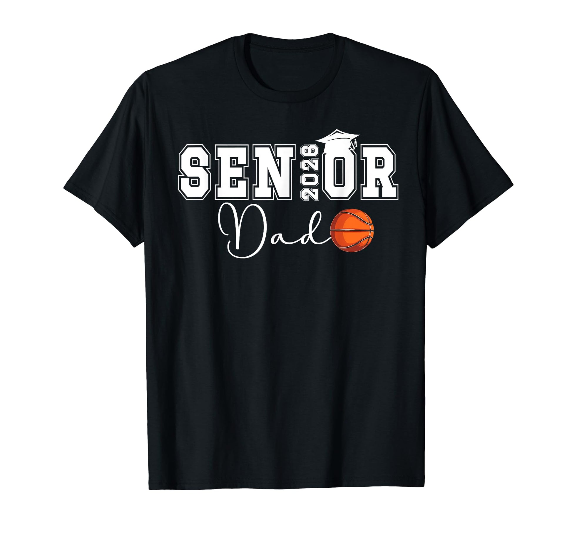 Basketball Senior Dad 2026 Basketball T-Shirt - Minimalist Print Men Women - T-Shirt, Sweatshirt, Hoodie