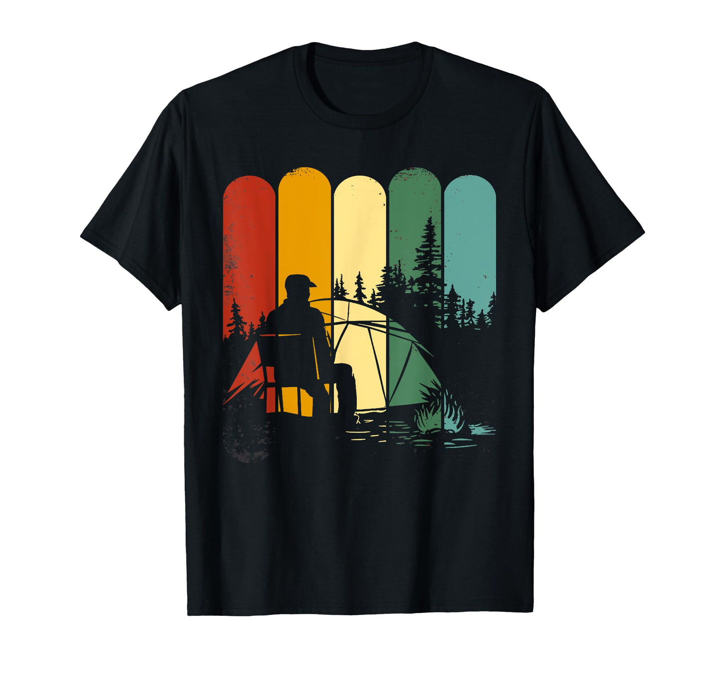 Camping Camper Hiking Forest T-Shirt - Casual Everyday Wear Unisex - T-Shirt, Sweatshirt, Hoodie