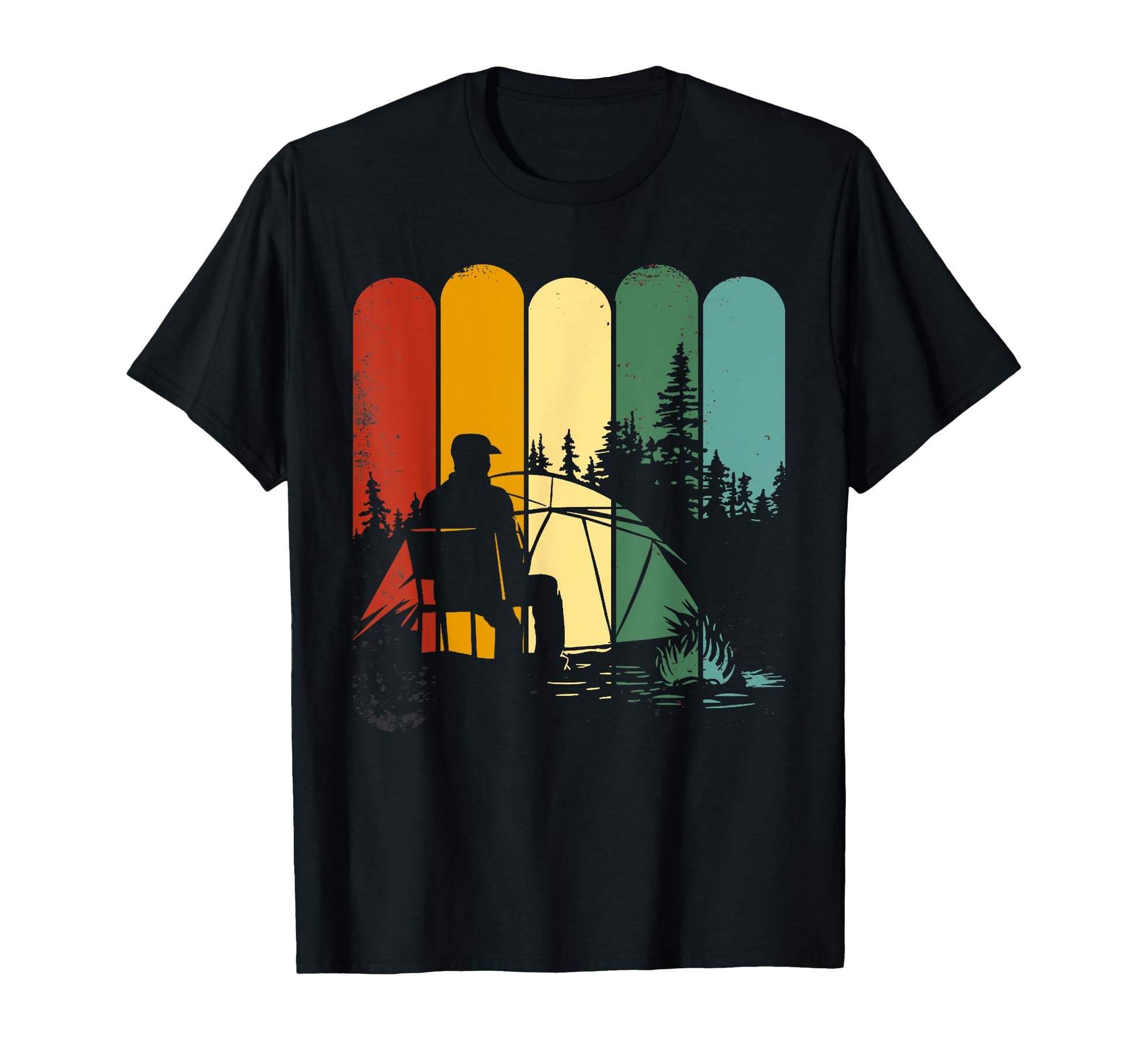 Camping Camper Hiking Forest T-Shirt - Casual Everyday Wear Unisex - T-Shirt, Sweatshirt, Hoodie