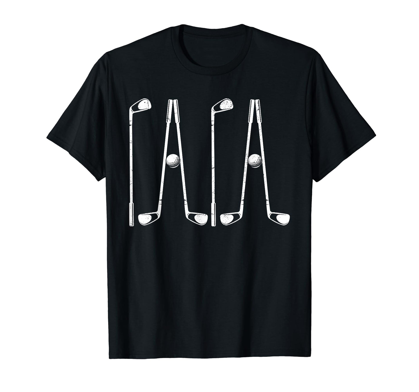 Papa Golfer Dad Golf Club Golfing T-Shirt - Fun Novelty Design Men Women - T-Shirt, Sweatshirt, Hoodie