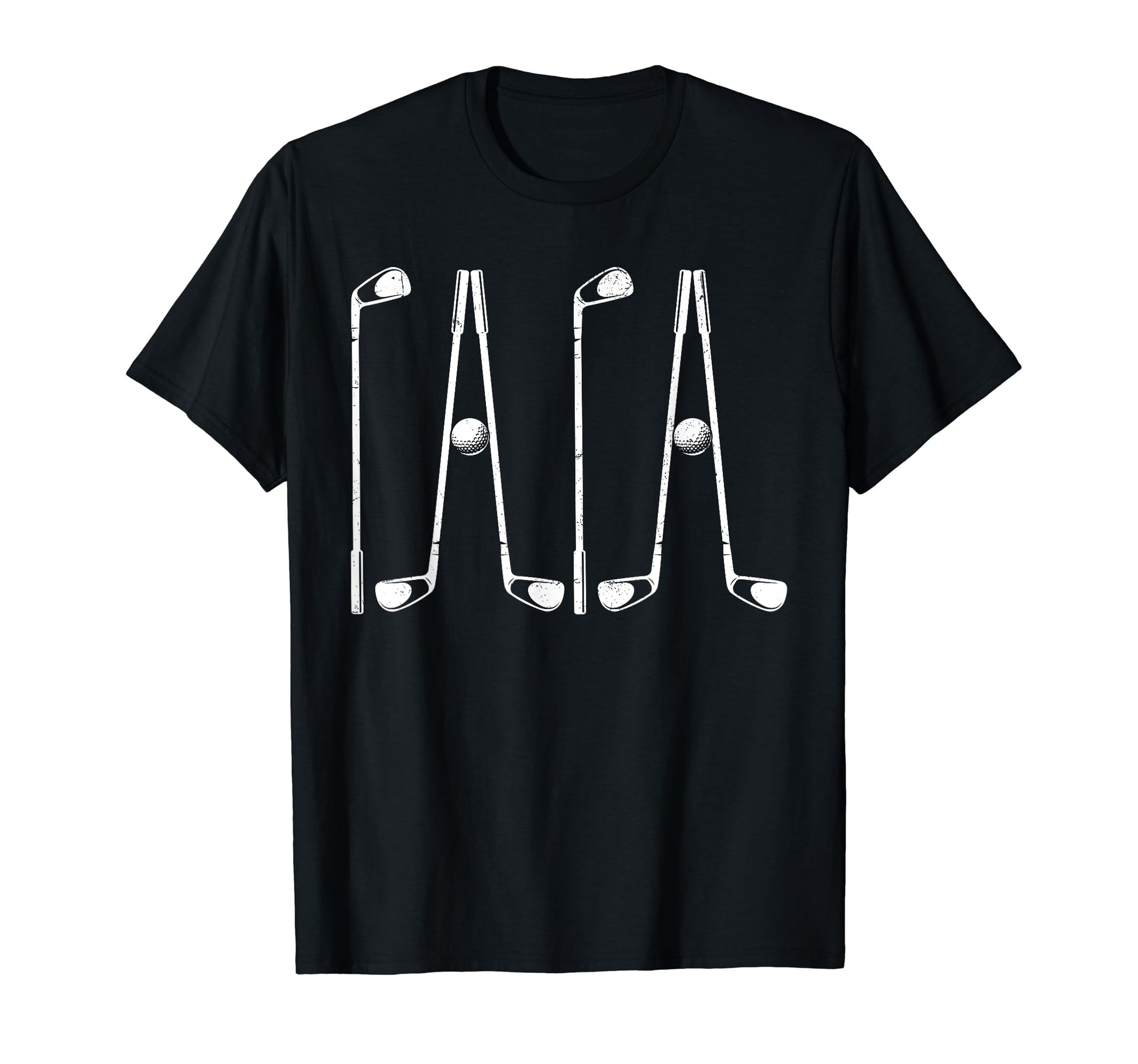 Papa Golfer Dad Golf Club Golfing T-Shirt - Fun Novelty Design Men Women - T-Shirt, Sweatshirt, Hoodie