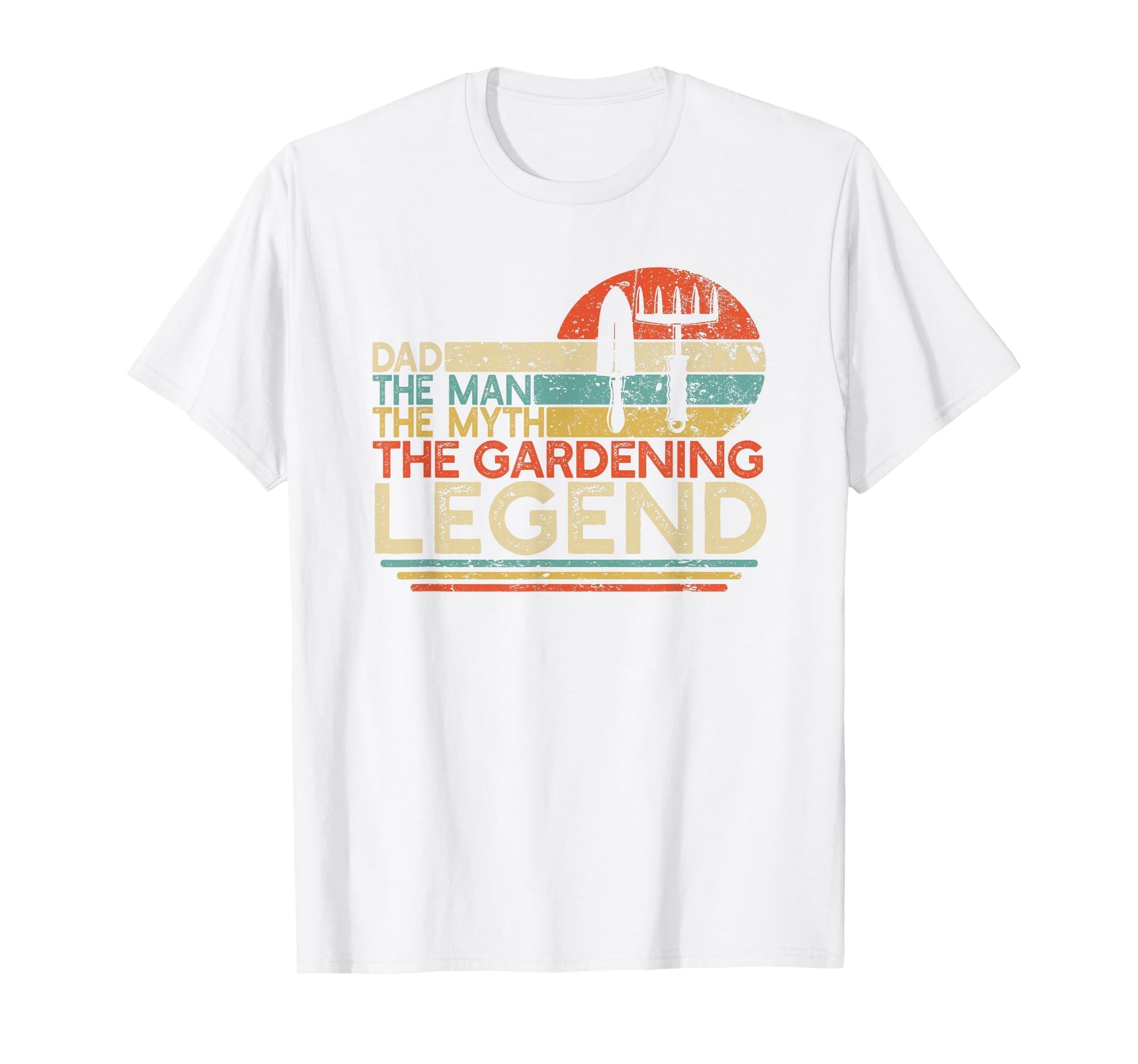 Gardener Dad Myth Gardening Legend T-Shirt - Unique Graphic for Adults - T-Shirt, Sweatshirt, Hoodie