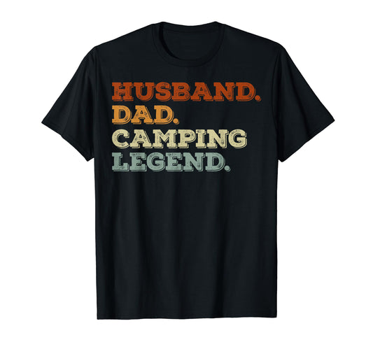 Camping Dads Outdoor Dads Husband Dad T-Shirt - Graphic Print Unisex - T-Shirt, Sweatshirt, Hoodie